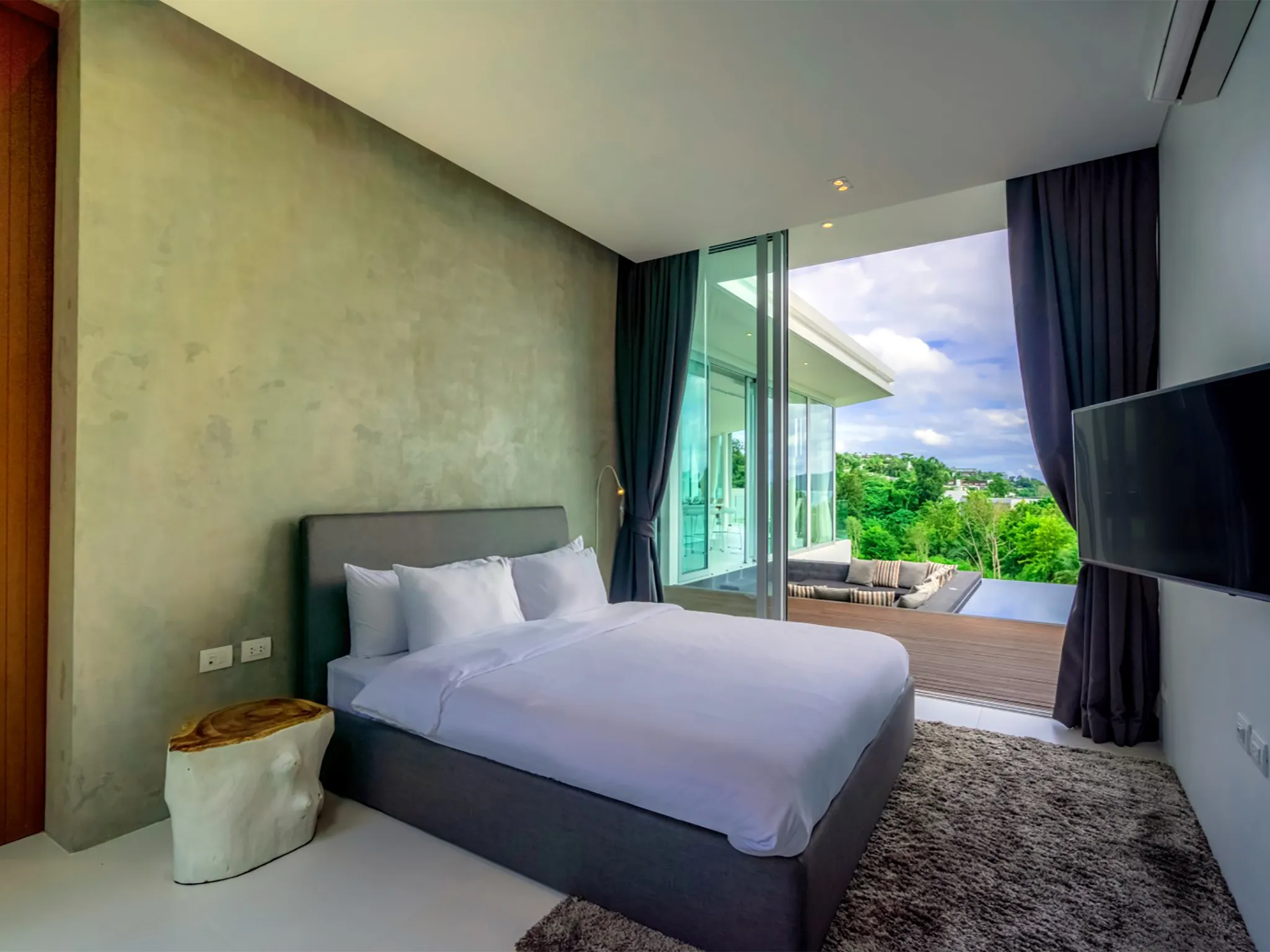 Villa Abiente - Bedroom style