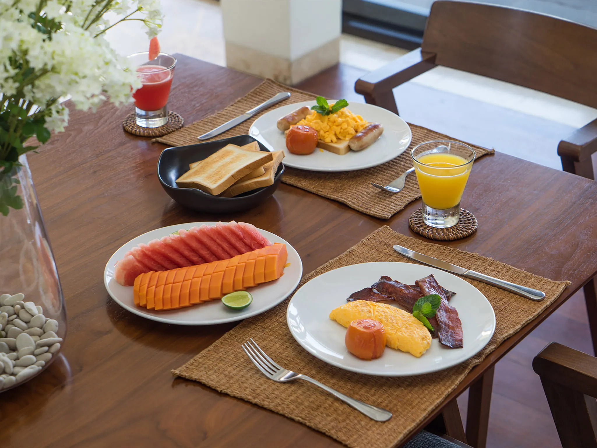 Villa Adenium - Energising breakfast