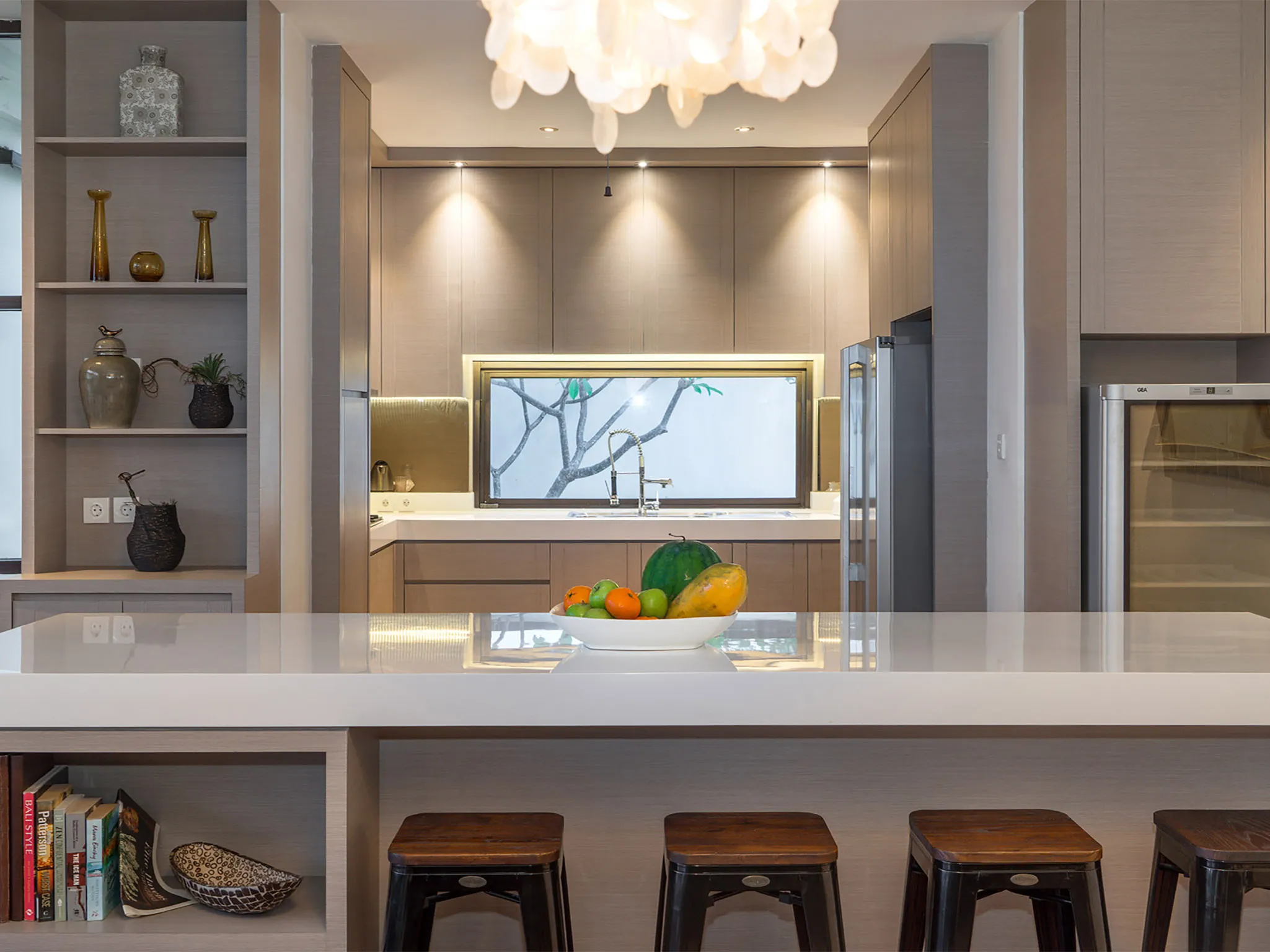 Villa Adenium - Contemporary kitchen design