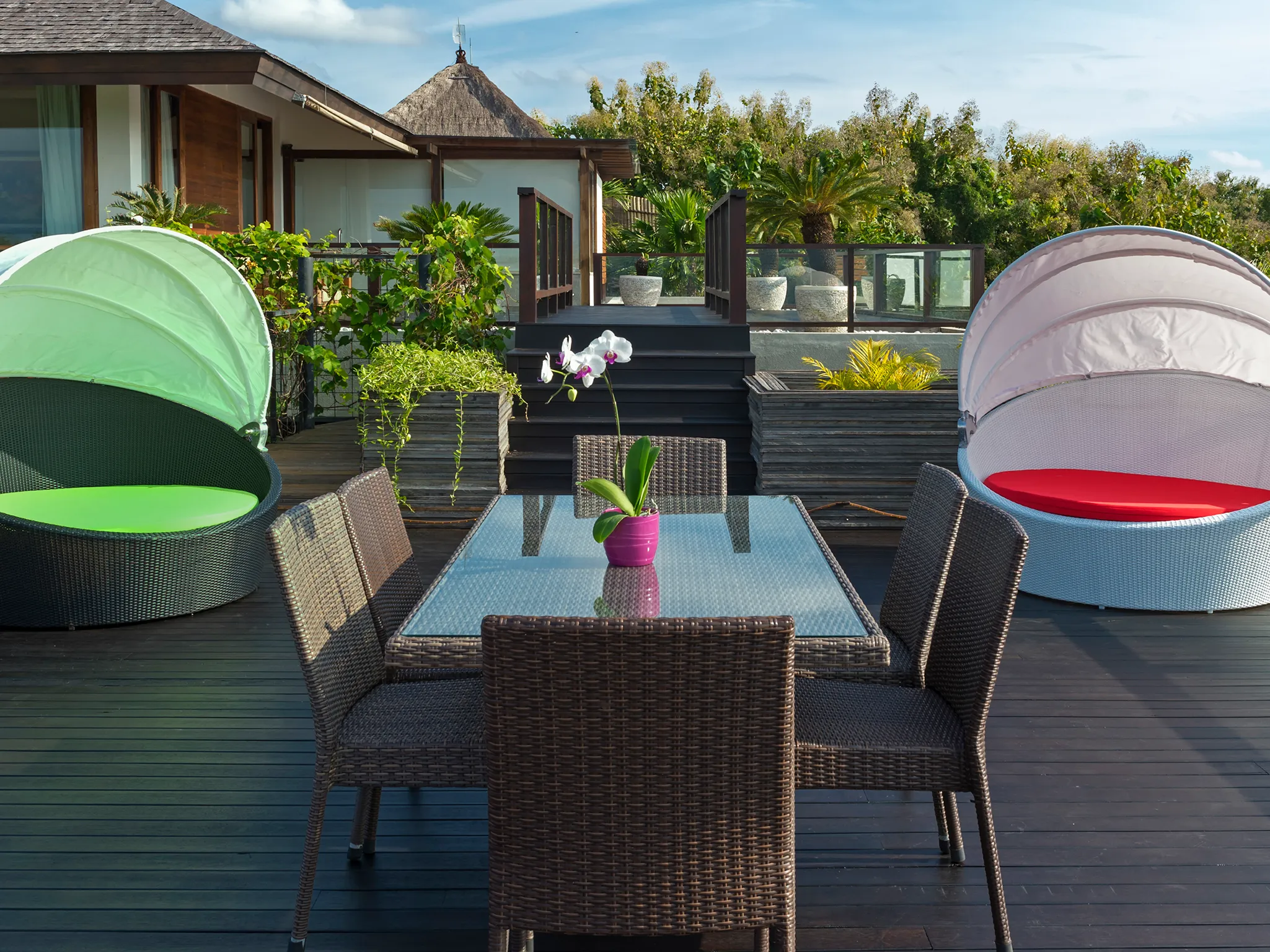 Villa Aiko - Alfresco dining