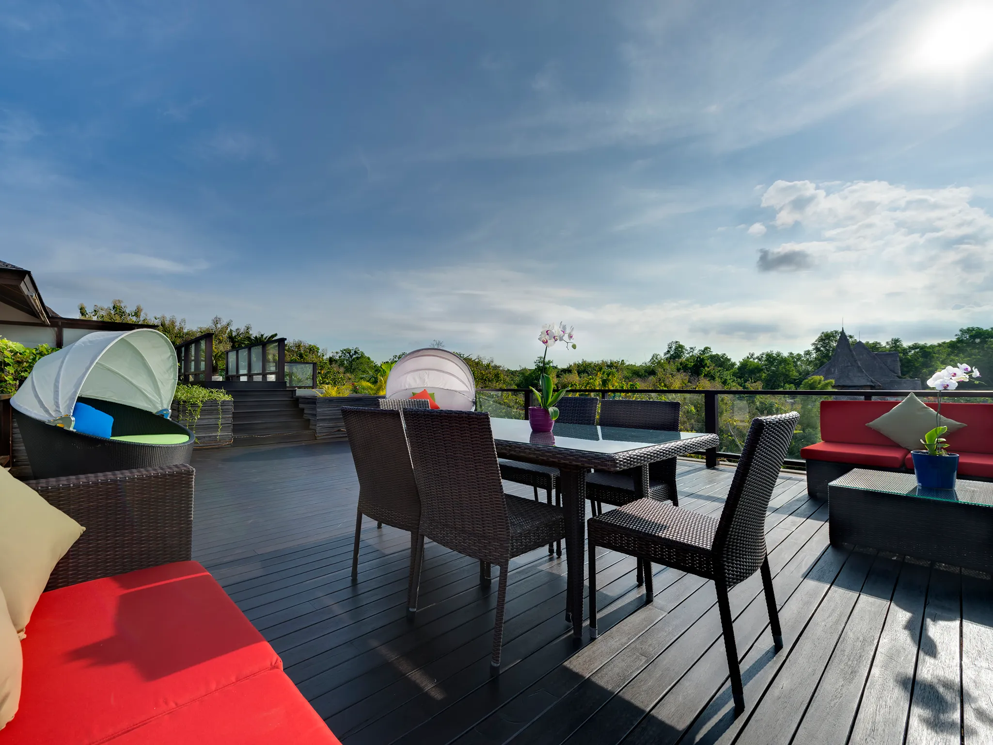 Villa Aiko - Outdoor dining area