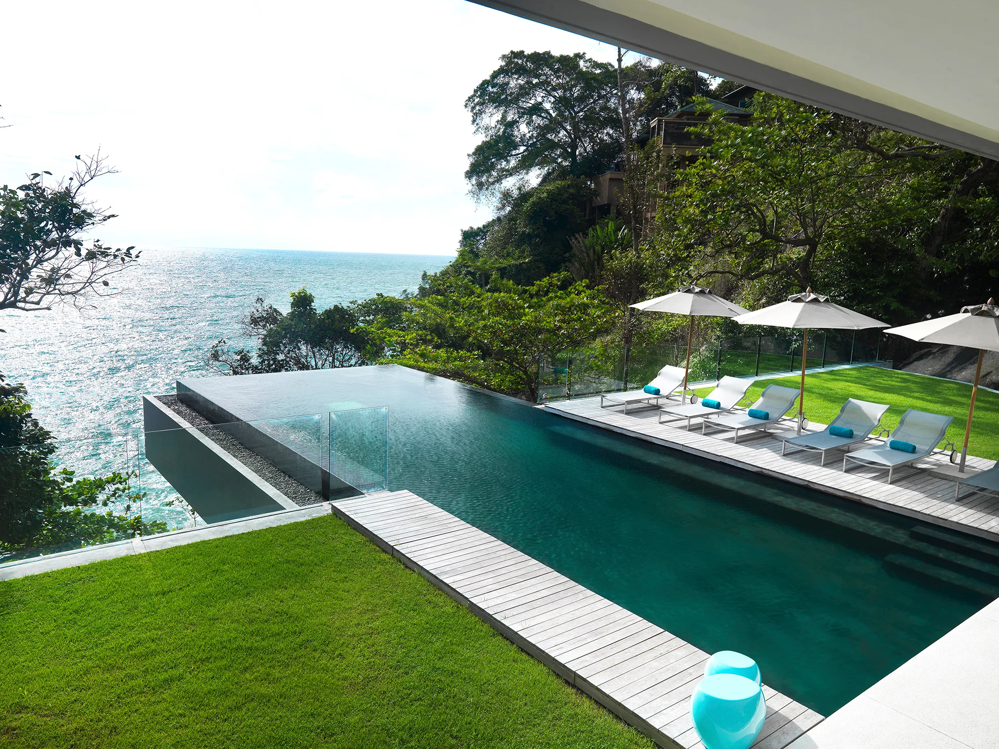 Villa Amanzi Kamala - Pool area