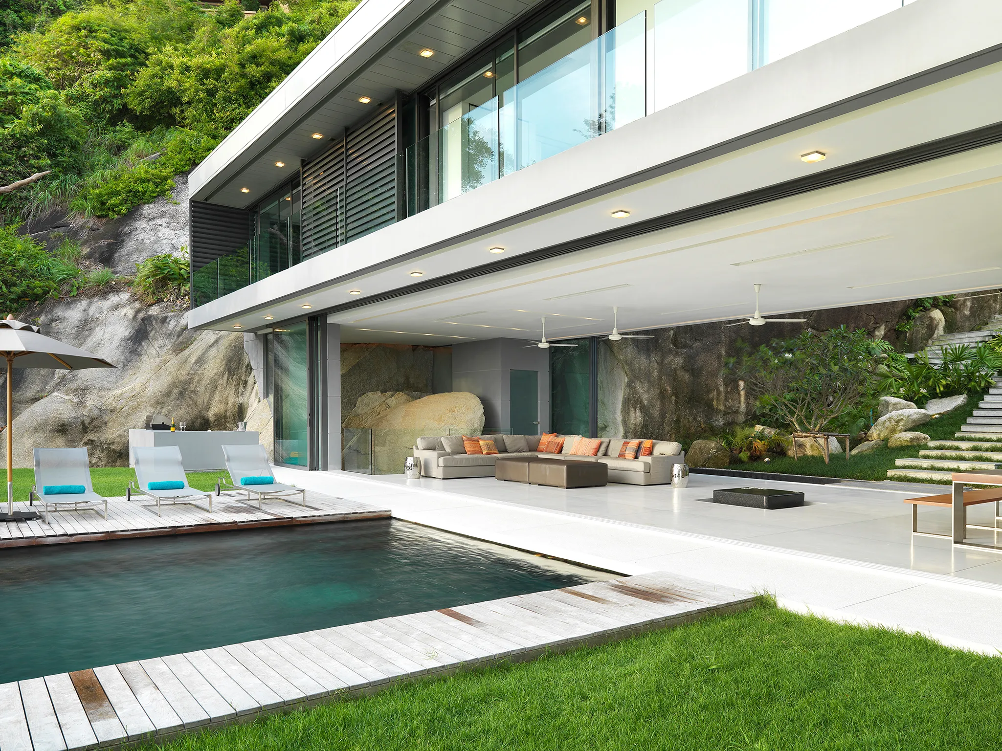 Villa Amanzi Kamala - Superb living area