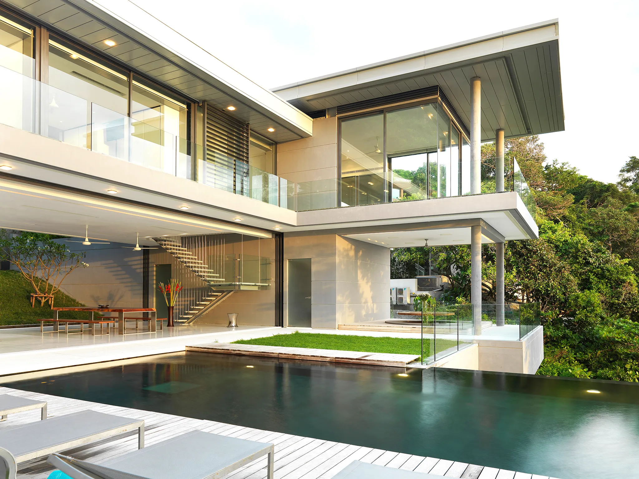 Villa Amanzi Kamala - Villa setting