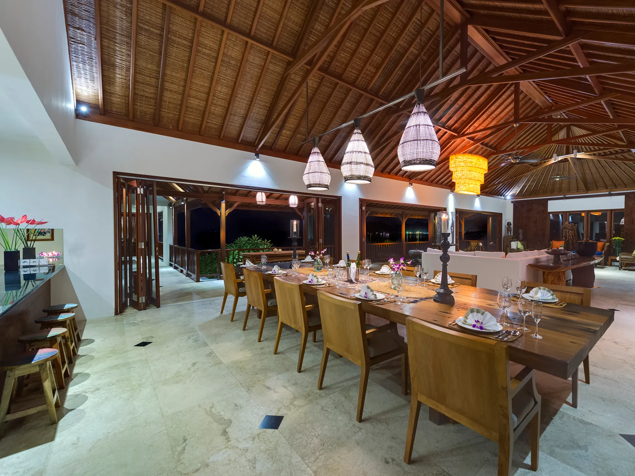 Villa Asada - Indoor dining