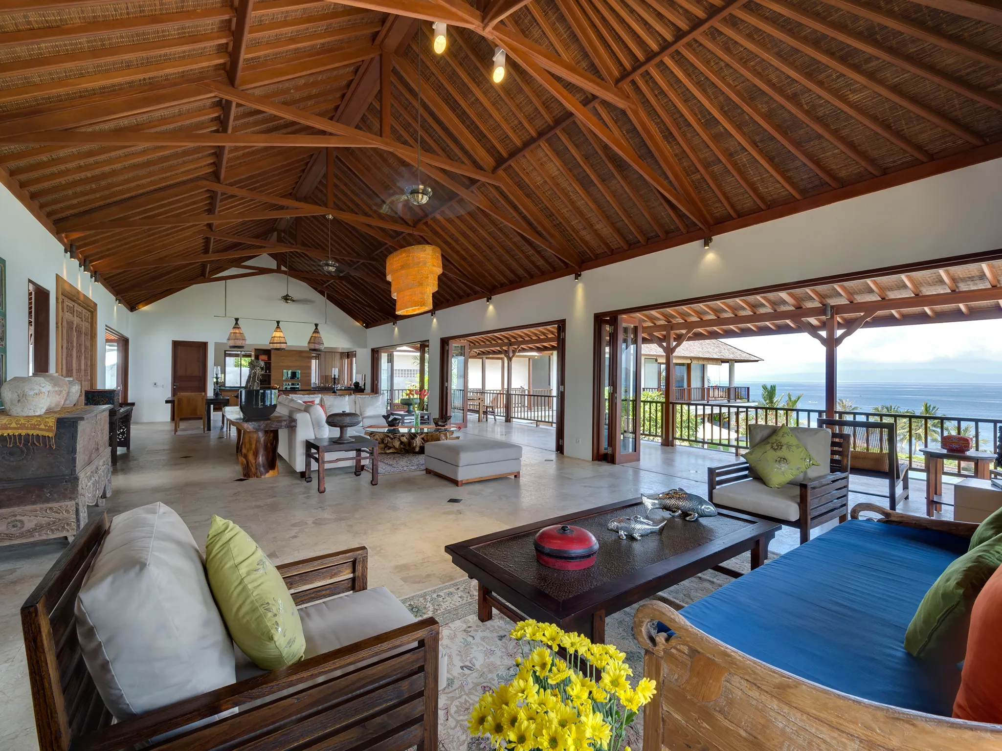 Villa Asada - Indoor living area