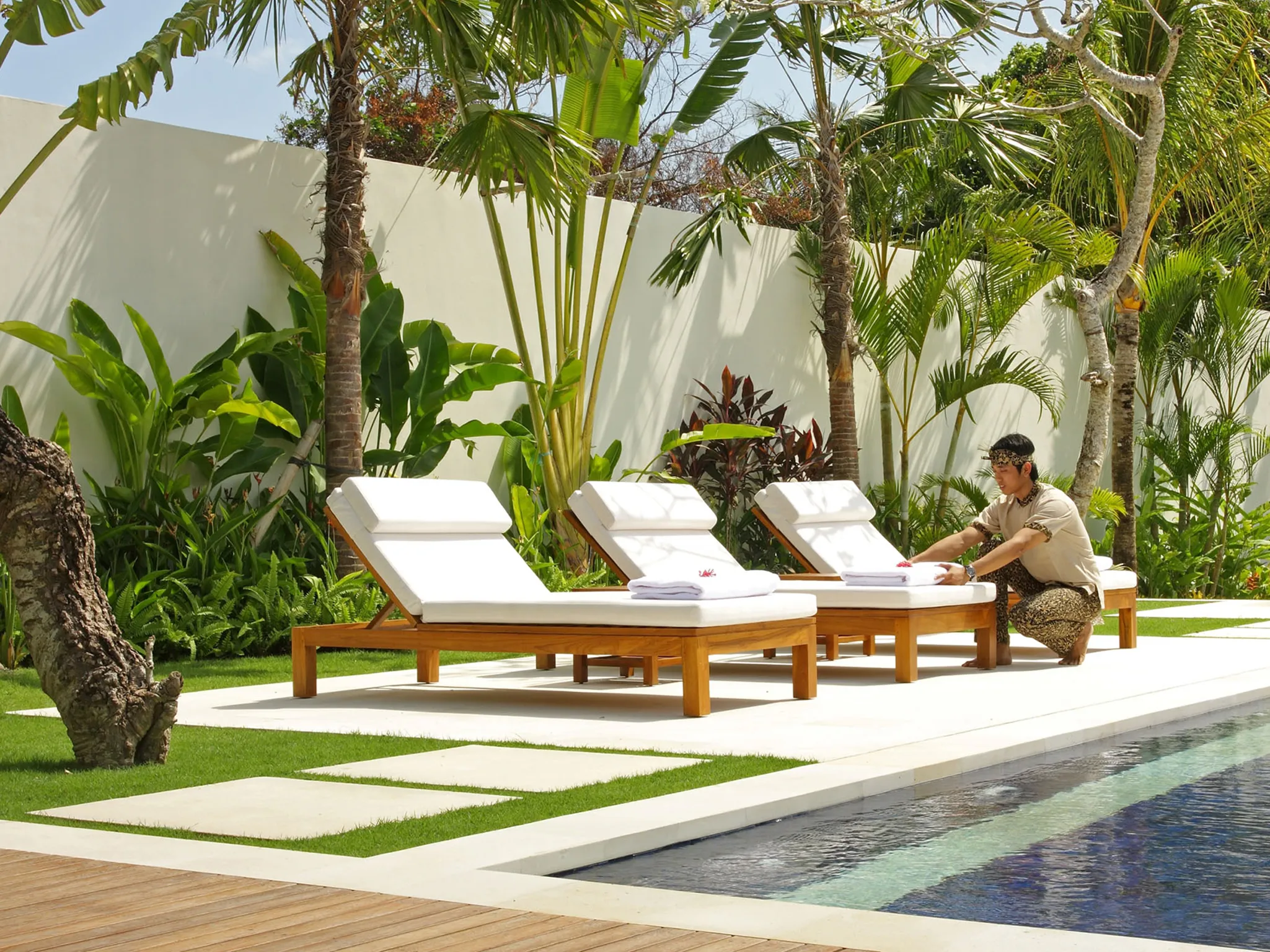 Villa Asante - Sun loungers