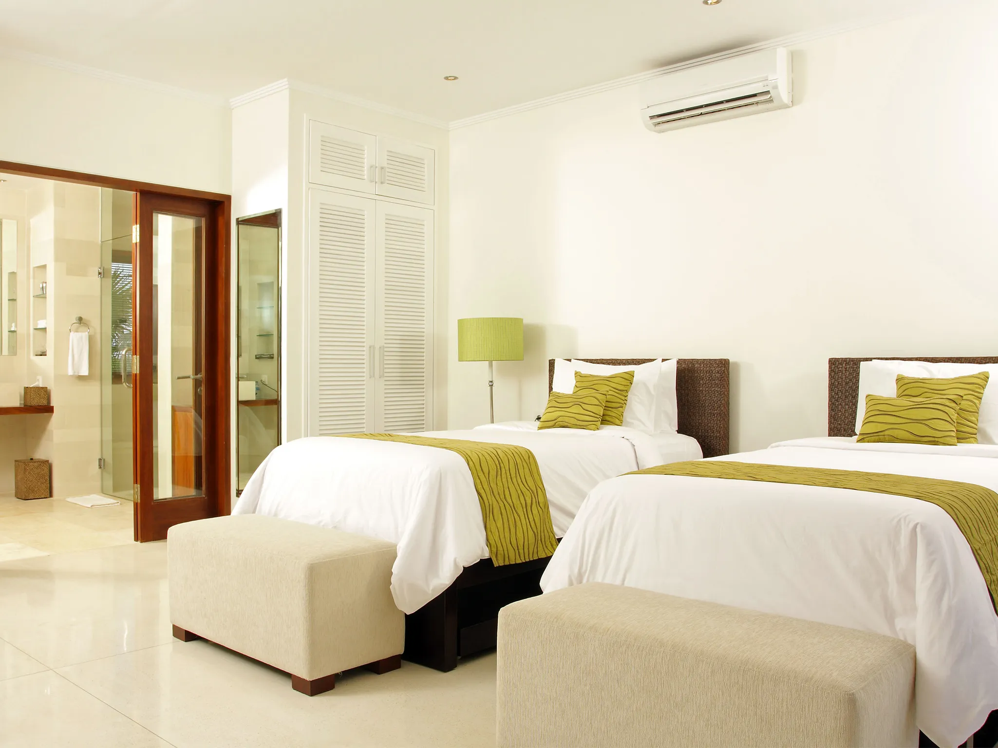 Villa Asante - Twin bedroom