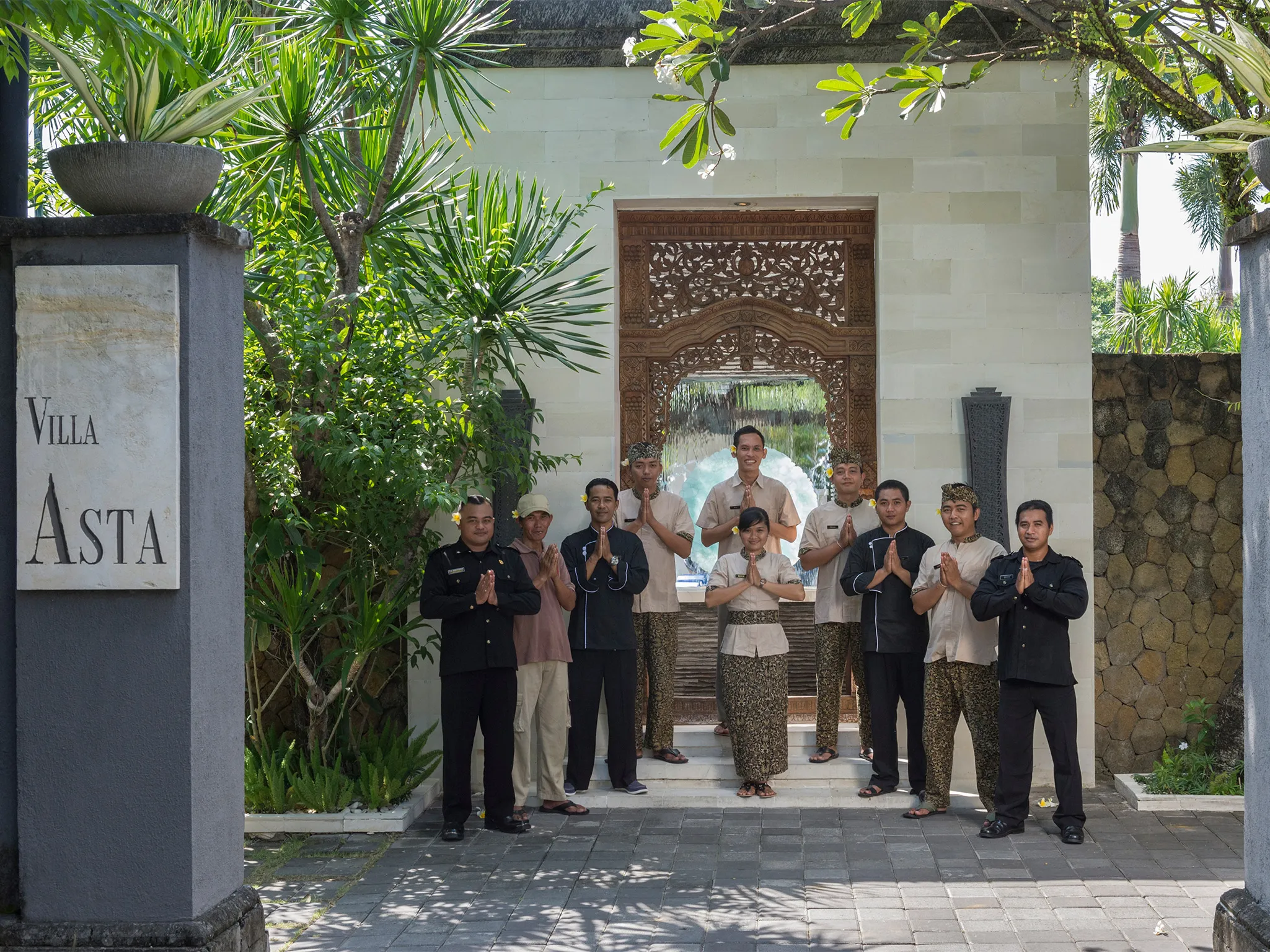 Villa Asta - The staff