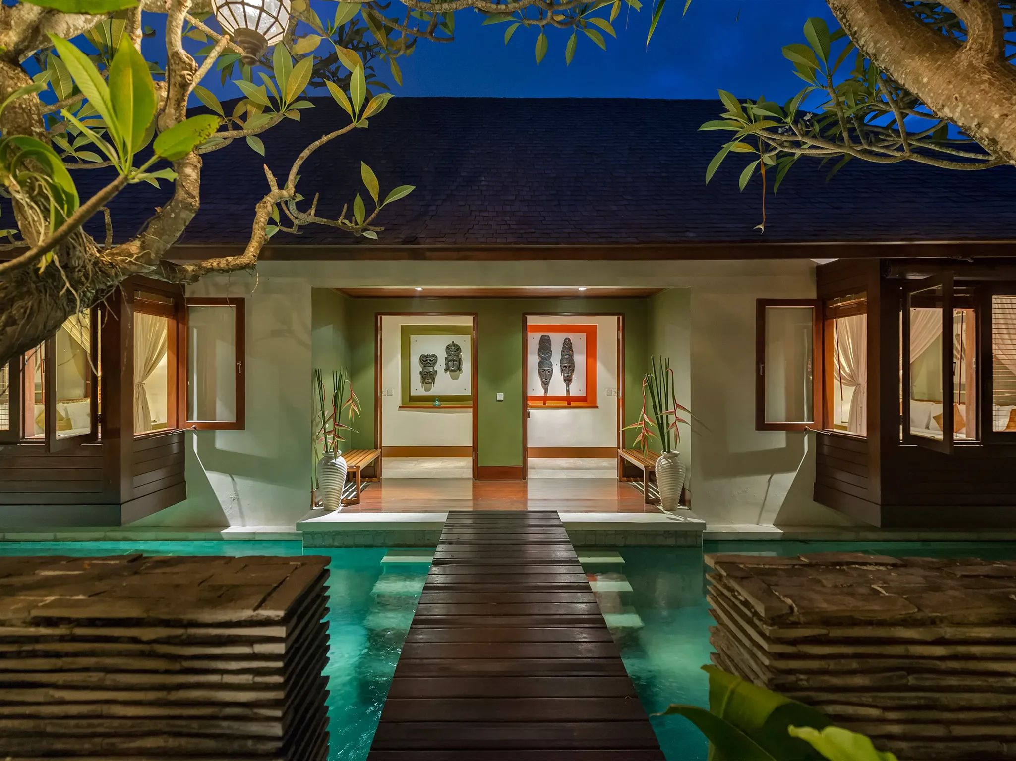Villa Asta - Walkway to master bedrooms