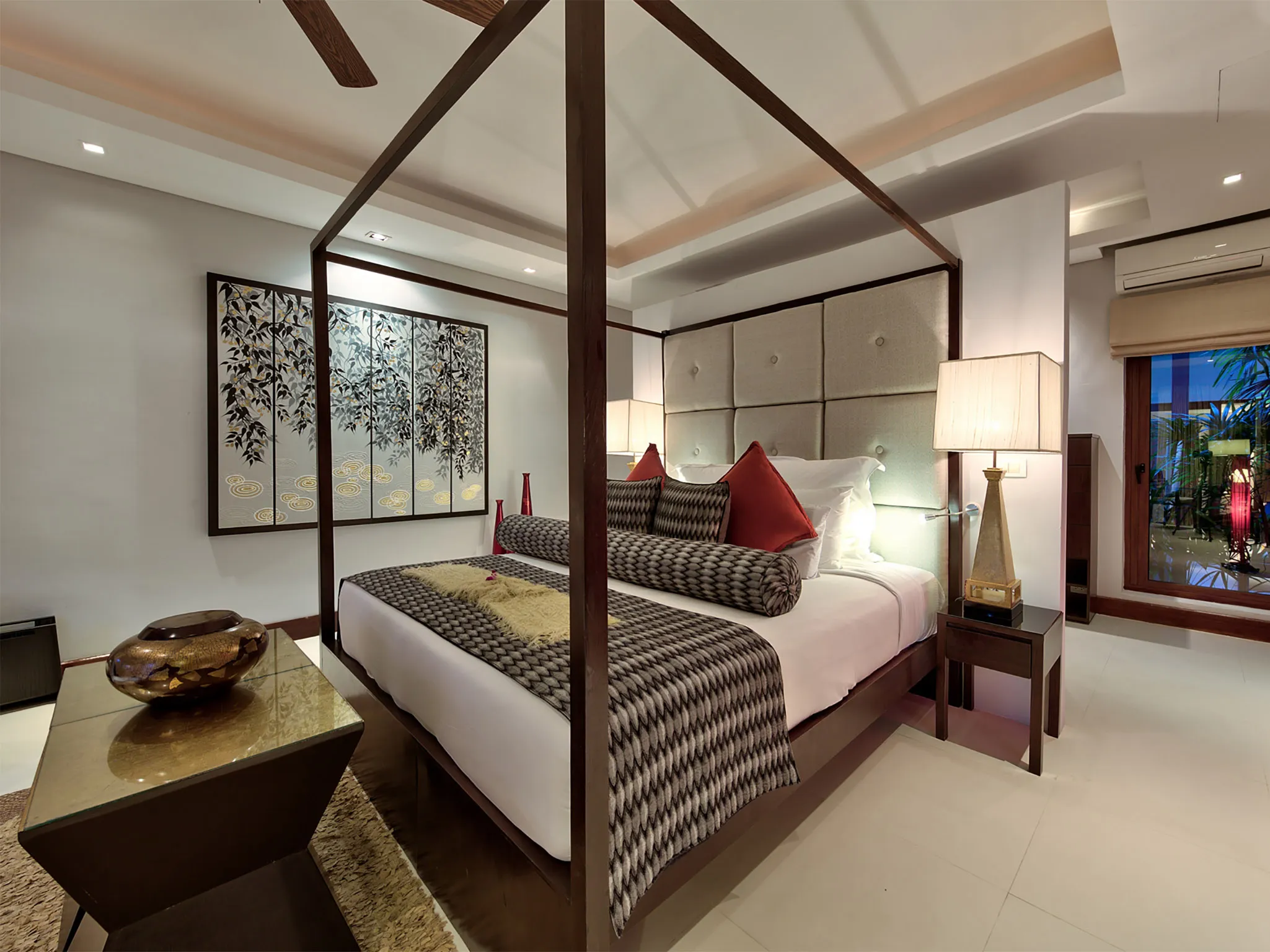Villa Chi Samui at Lotus Samui - Comfortable master bedroom