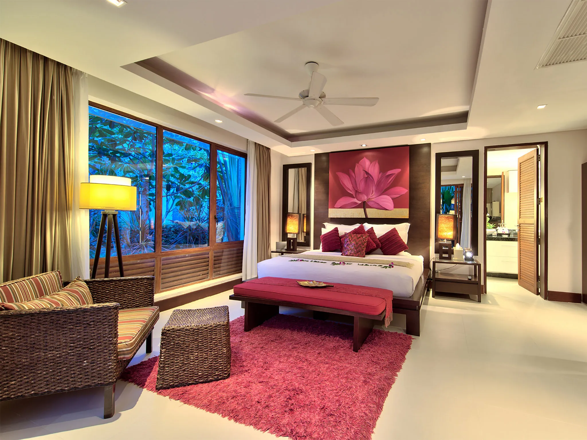Villa Chi Samui at Lotus Samui - Glorious bedroom three design