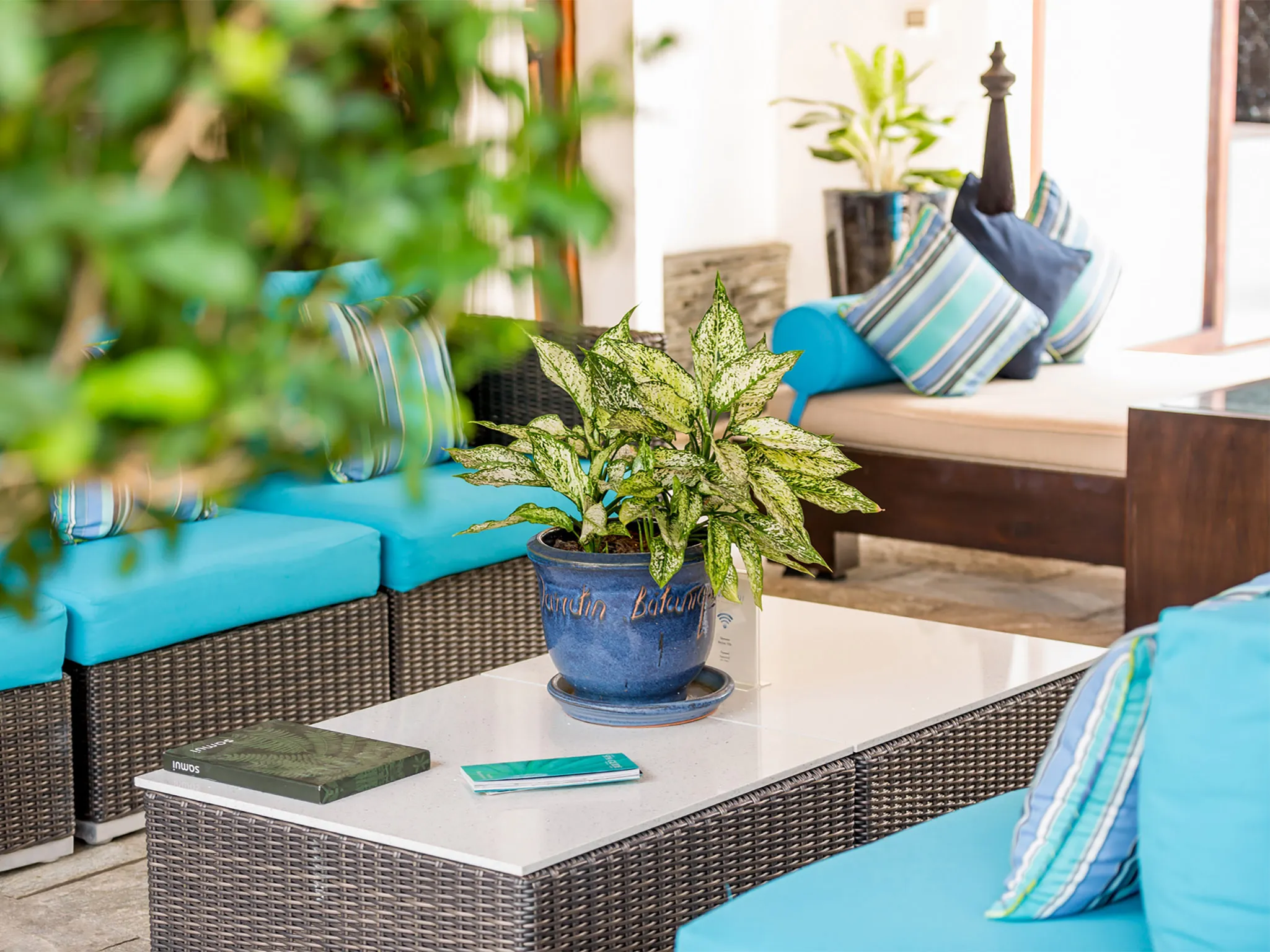Villa Chi Samui at Lotus Samui - Living area detail