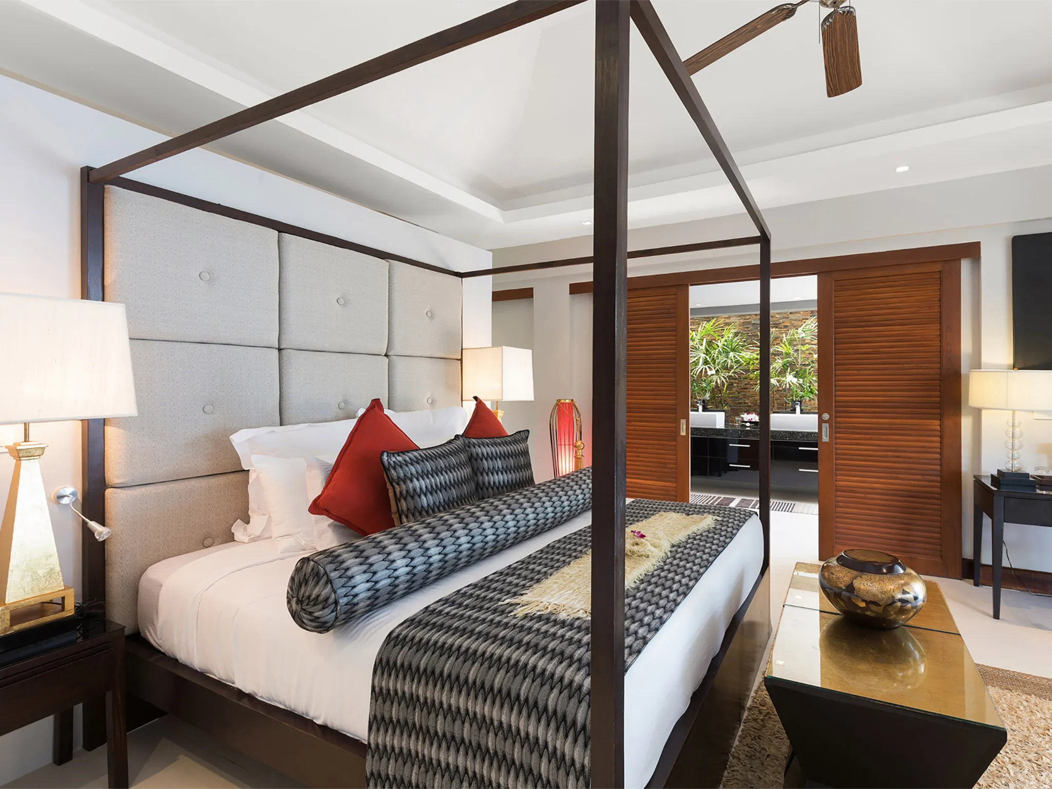 Villa Chi Samui at Lotus Samui - Master bedroom detail