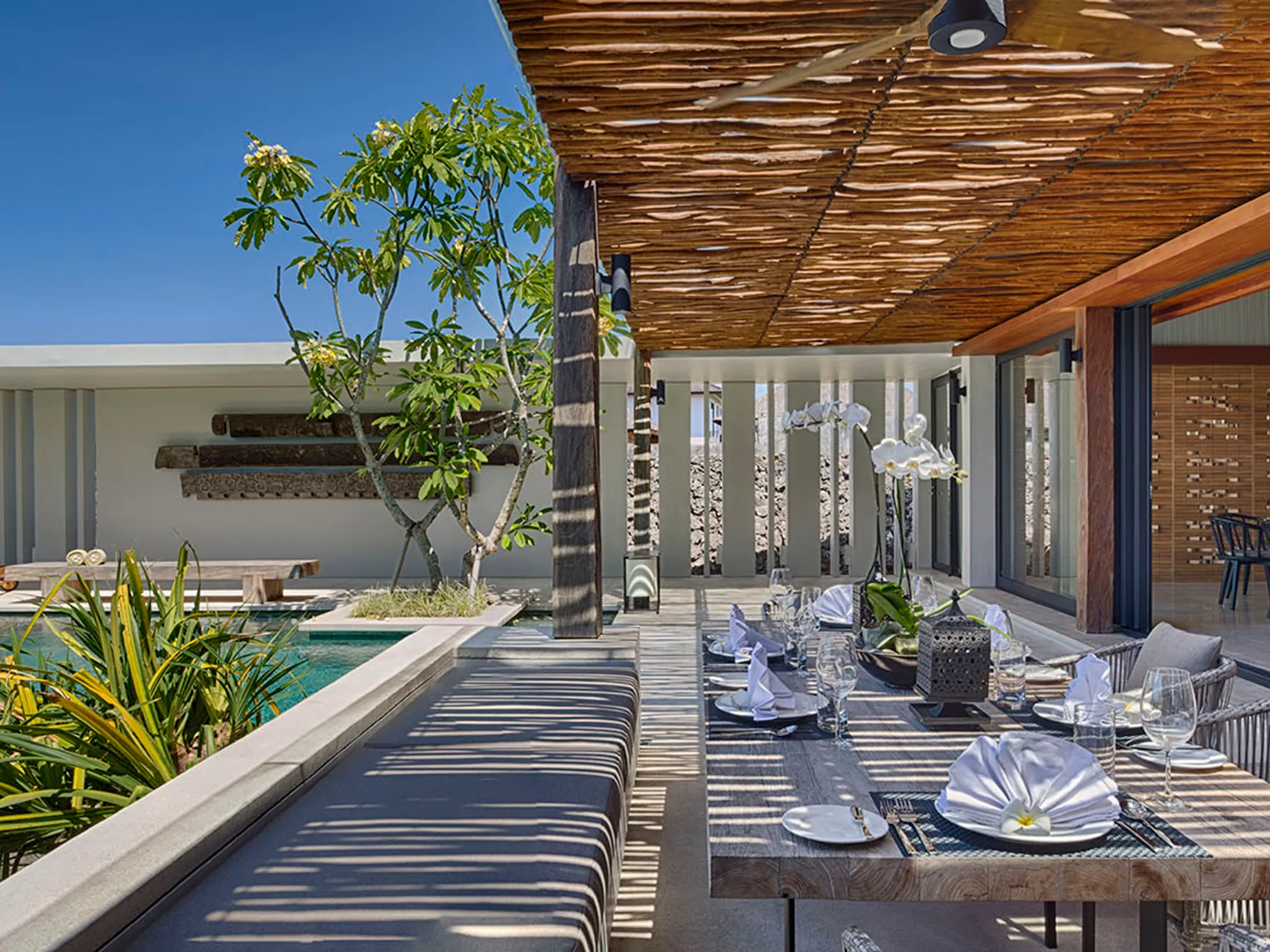 Villa Hamsa - Open living spaces