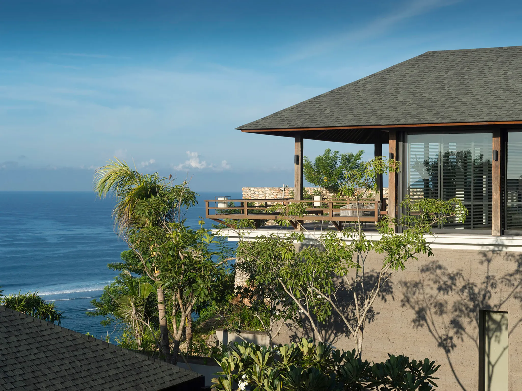 Villa Hamsa - Master bedroom balcony outlook