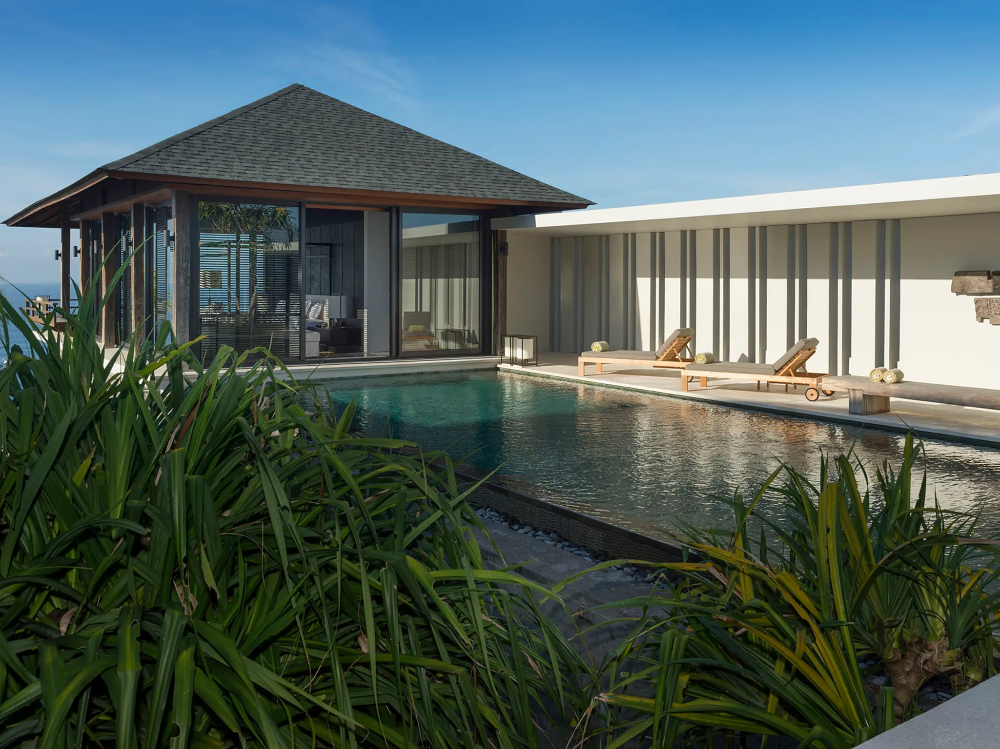 Villa Hamsa - Pool area