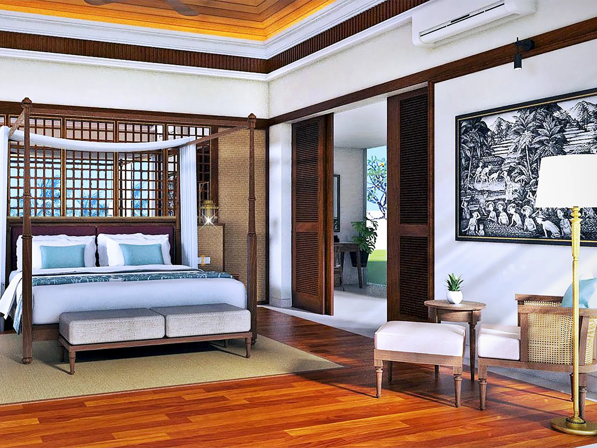 Villa Kailasha - Master Bedroom