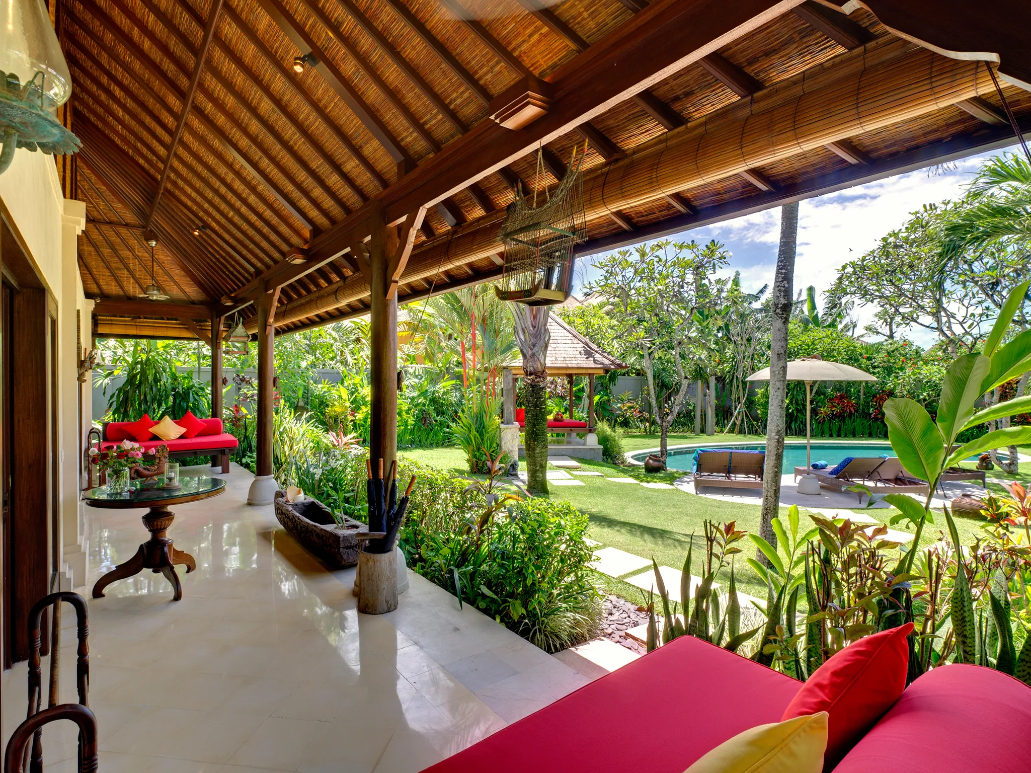4. Villa Kakatua - Veranda for bedrooms 3 &amp; 4