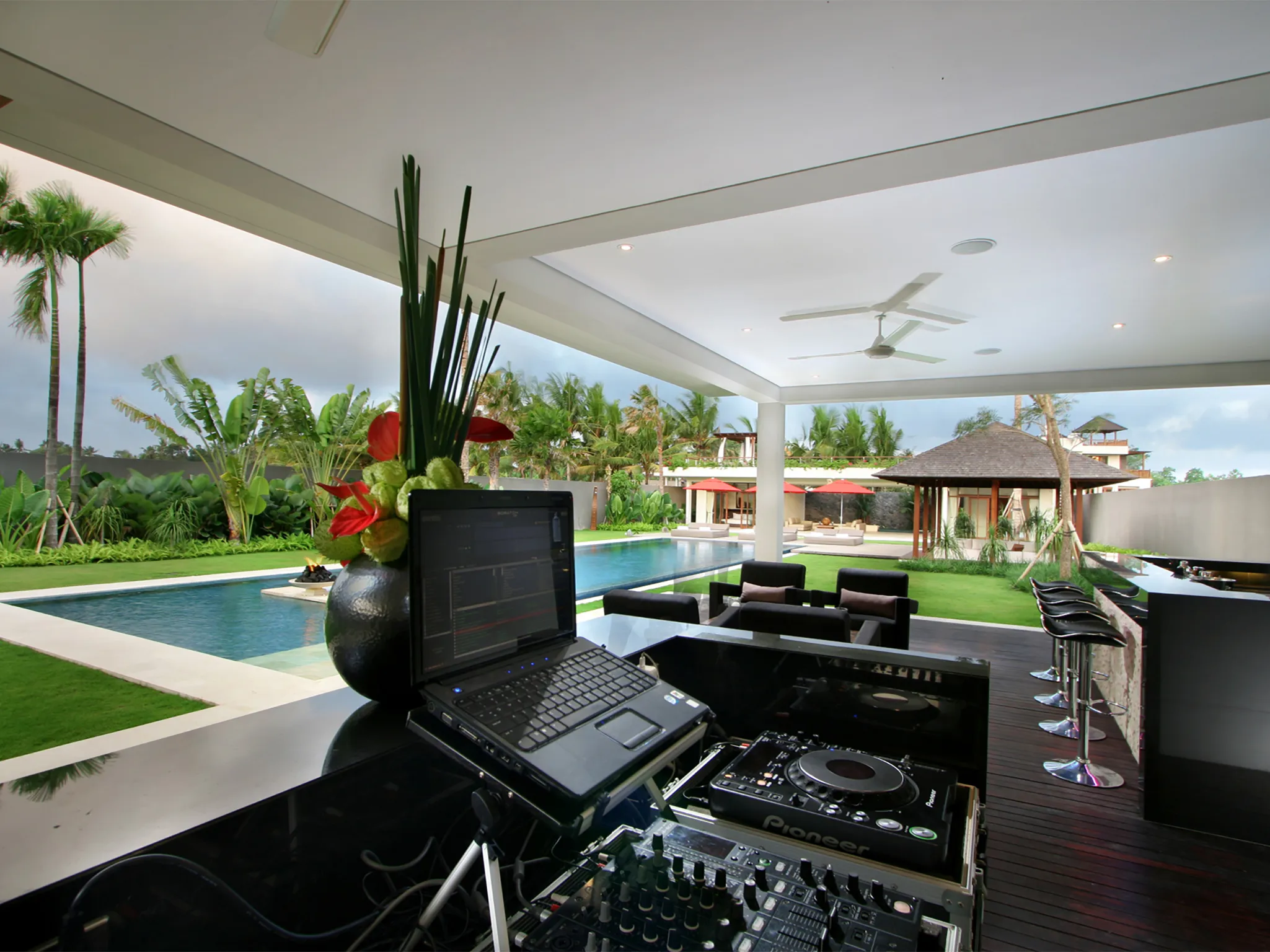 Villa Kalyani - DJ booth