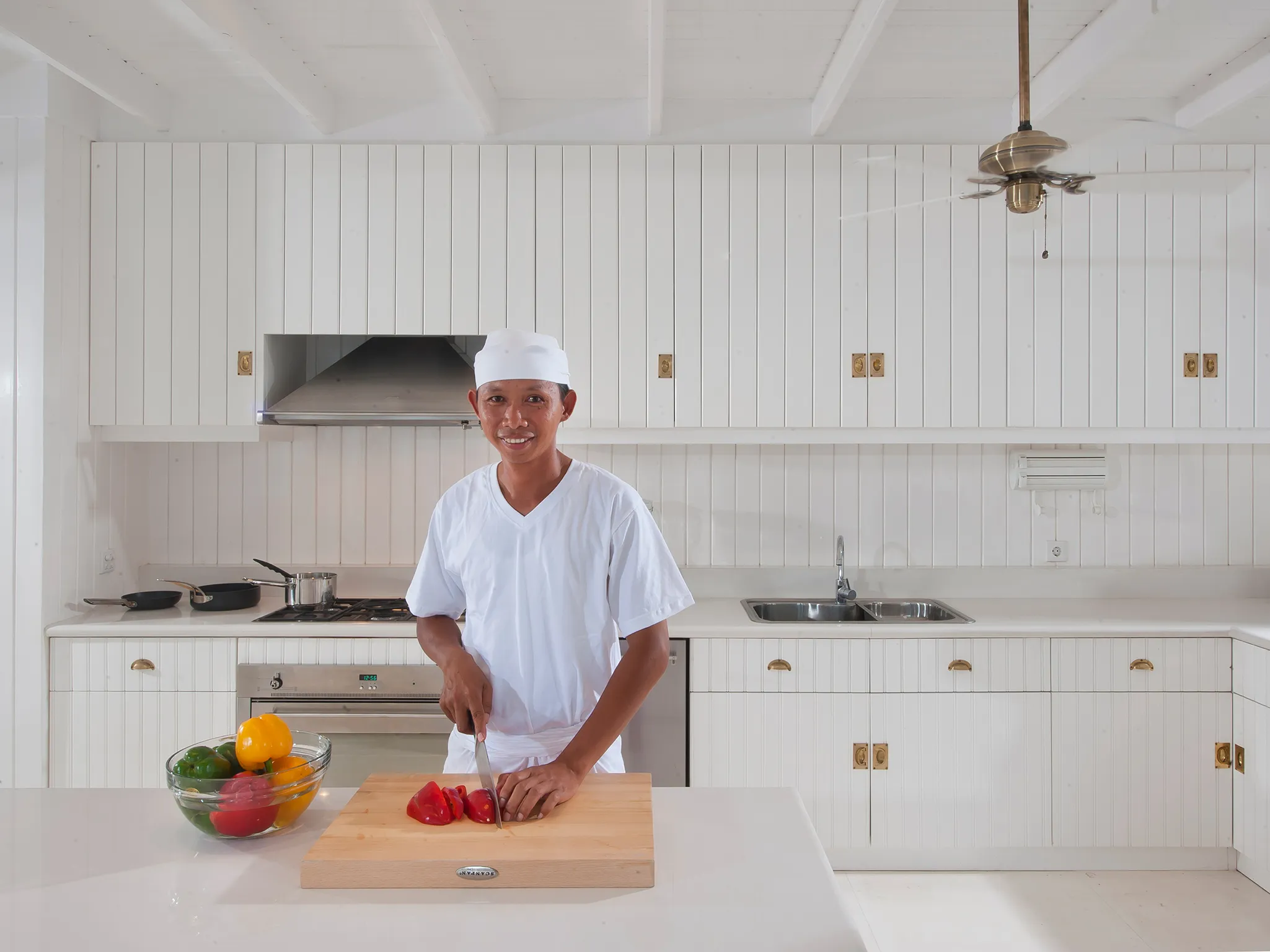18. Villa Lulito - The private chef at the villa