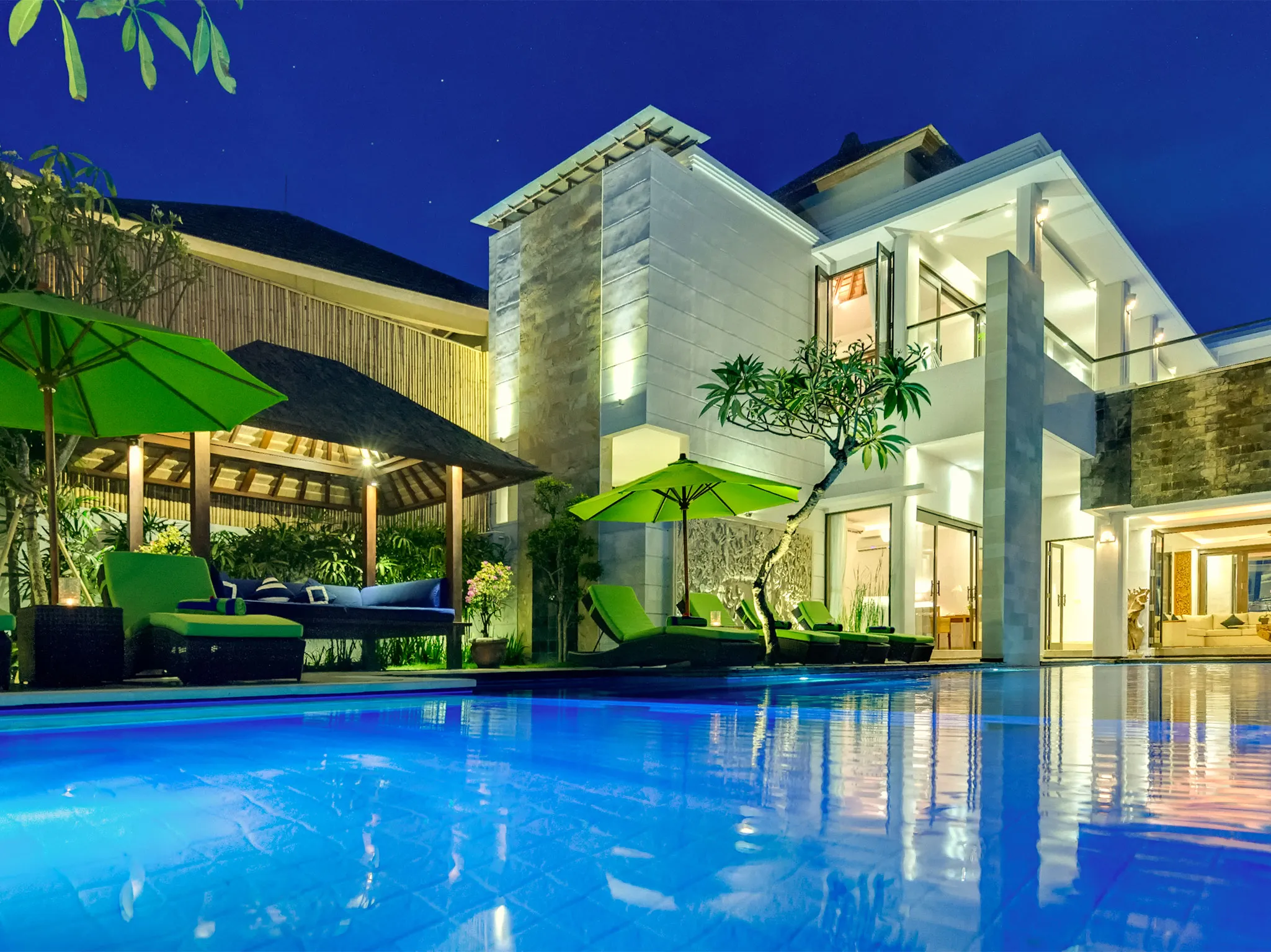 Villa Luwih - Evening villa