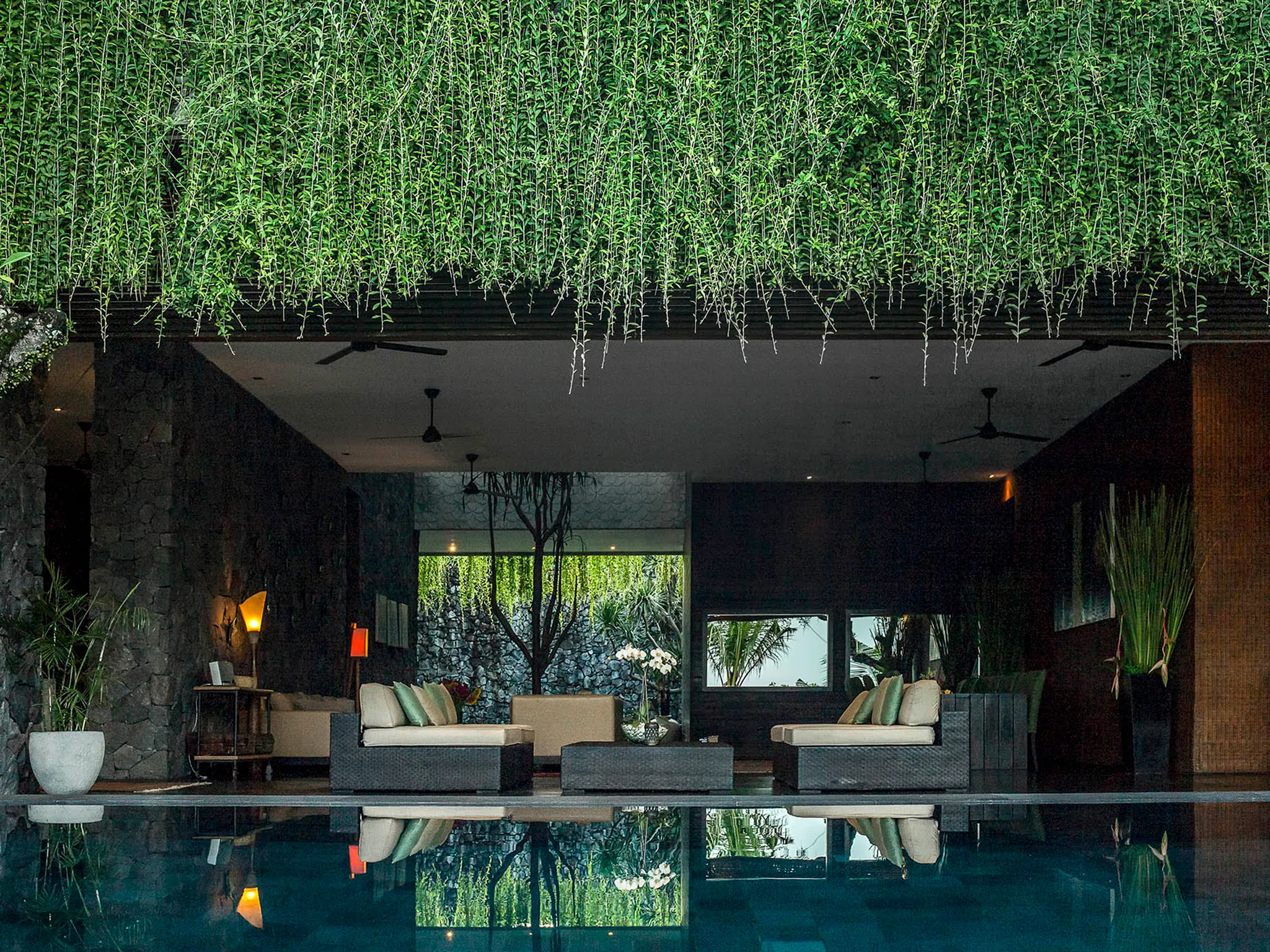 Villa Mana - Open lounge area