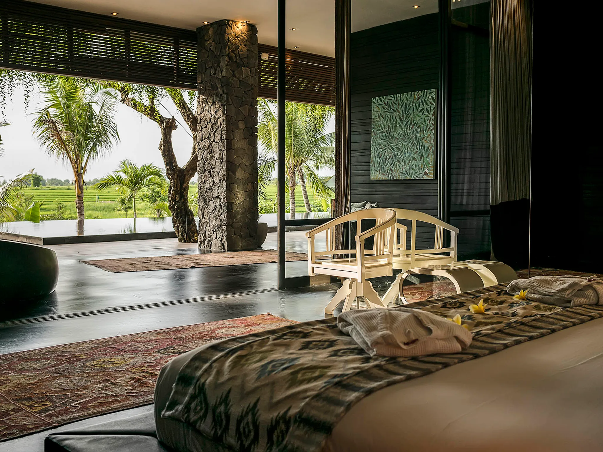 Villa Mana - Master bedroom outlook