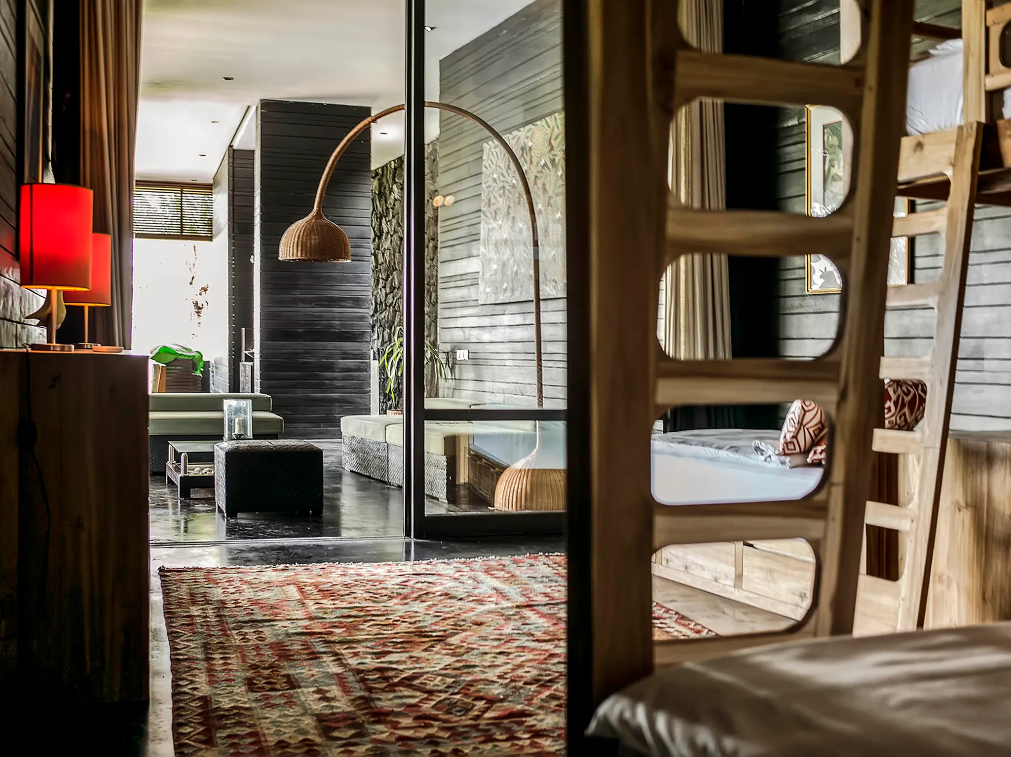 Villa Mana - Bunk room layout