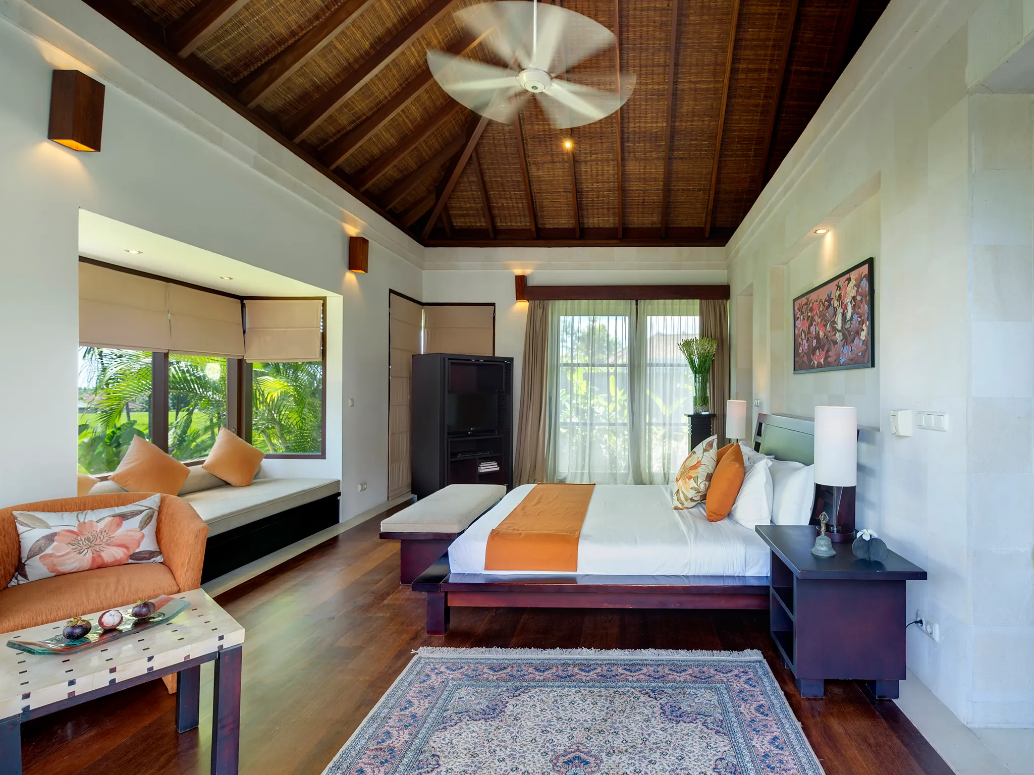 Villa Mandalay - Right side sleeping pavilion, second guest bedroom
