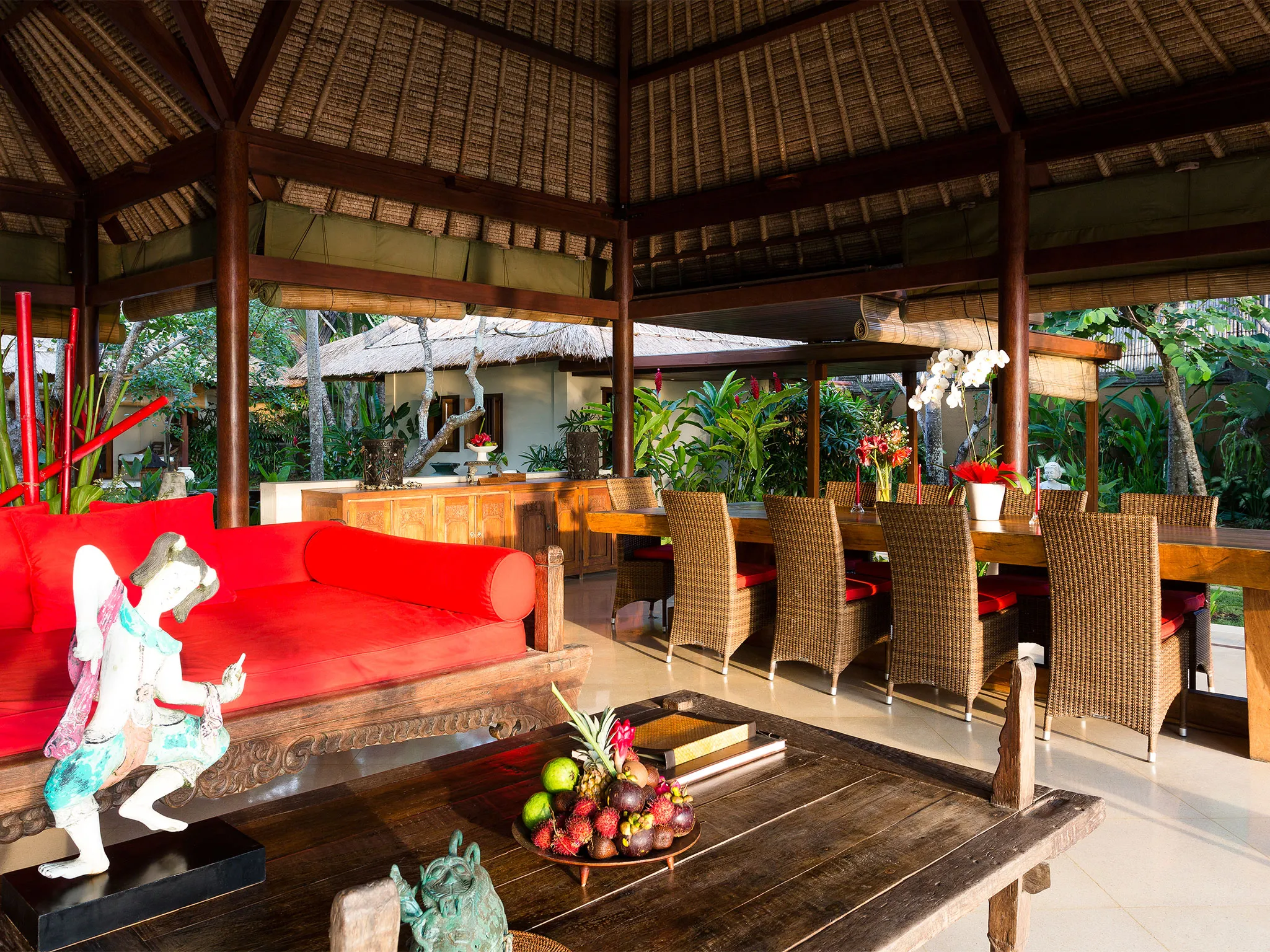 Villa Maridadi - Open air dining