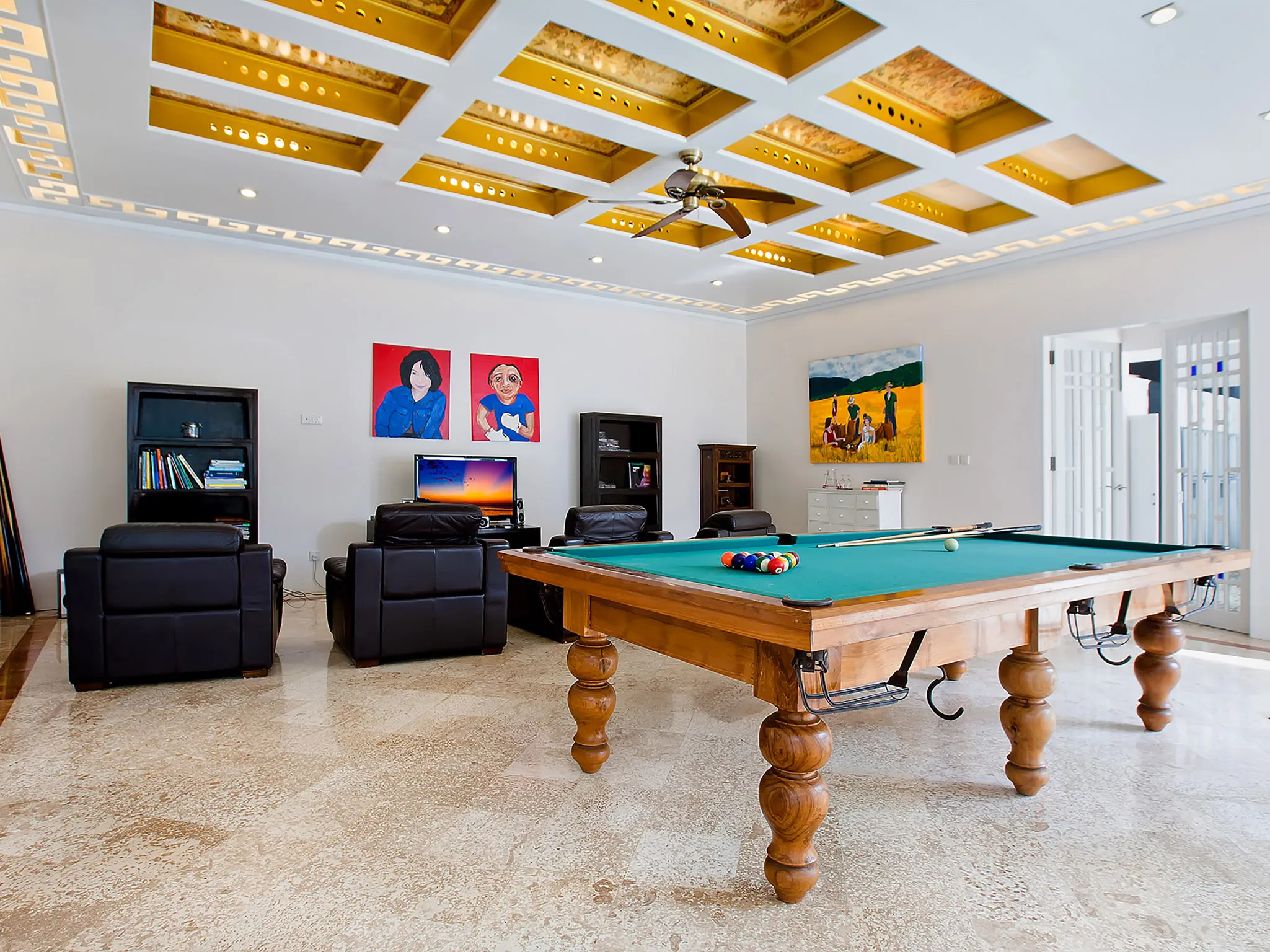 Puri Nirwana - Entertainment room