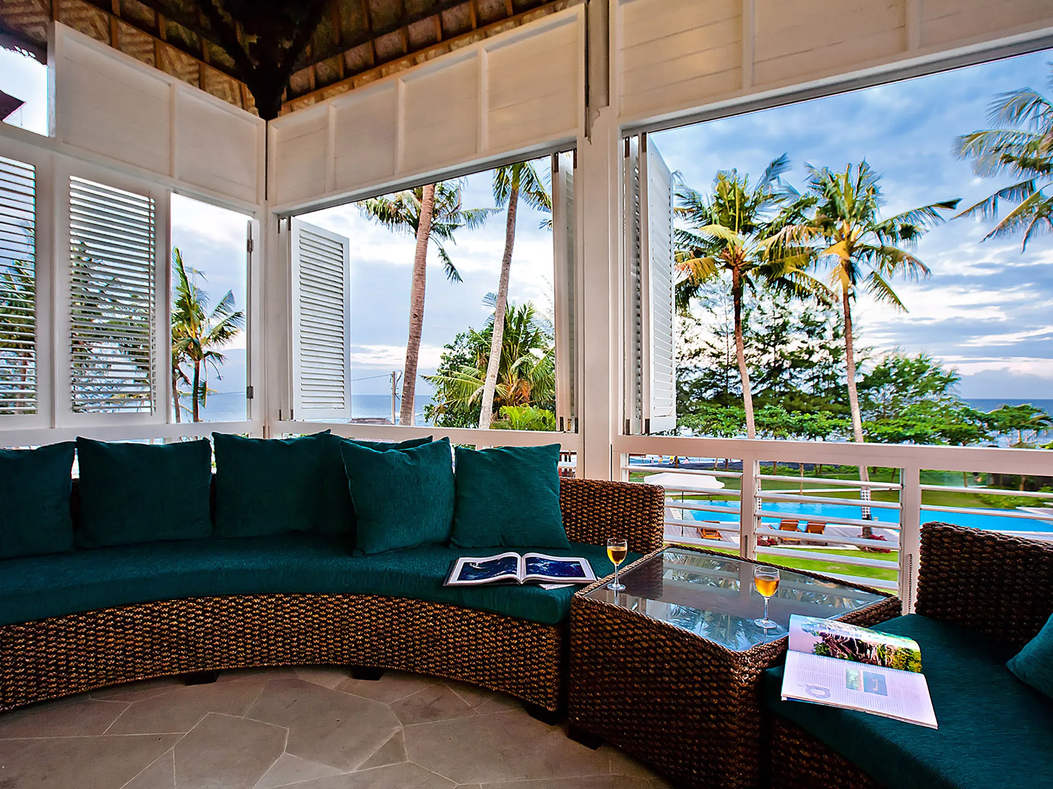 Puri Nirwana - Upstairs living area