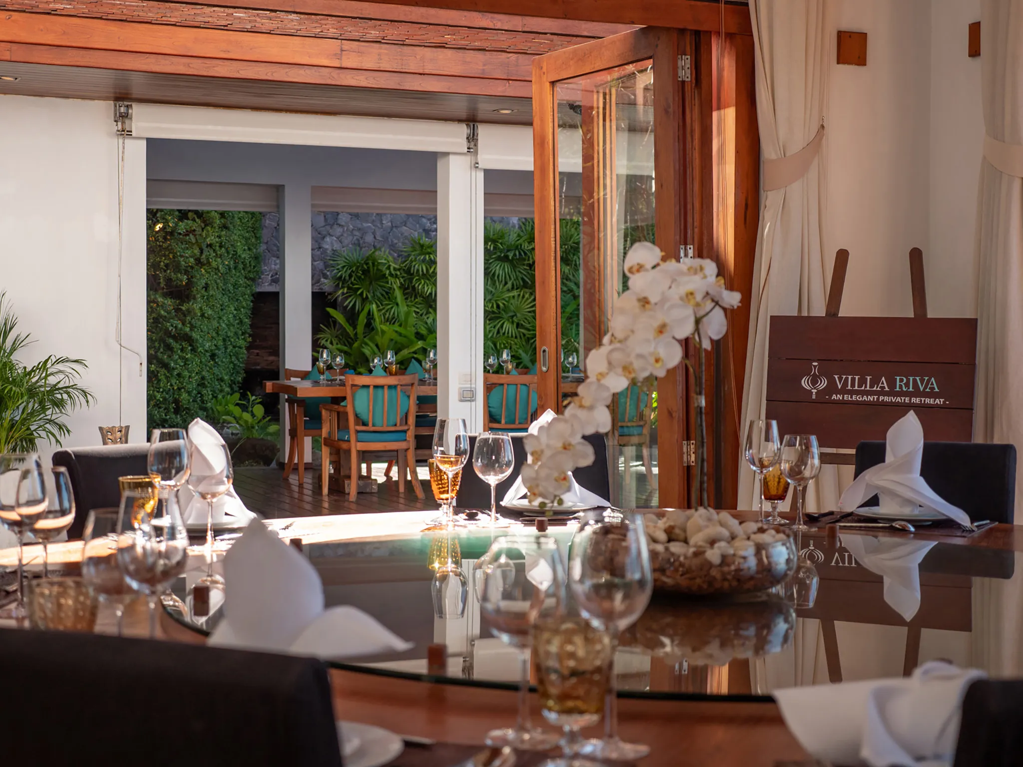 Villa Riva - Formal dinner event