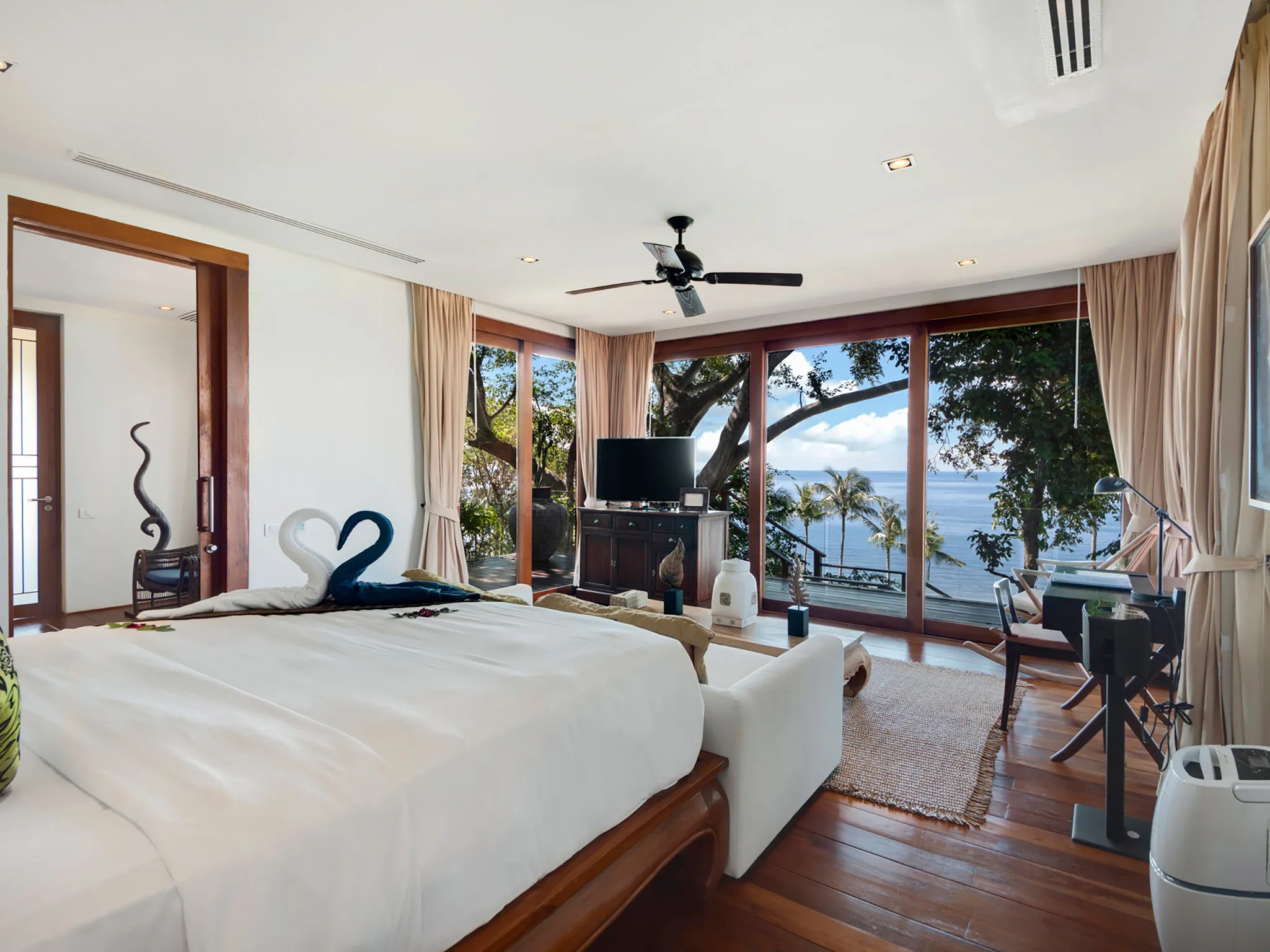 Villa Riva - Guest room with a seaview