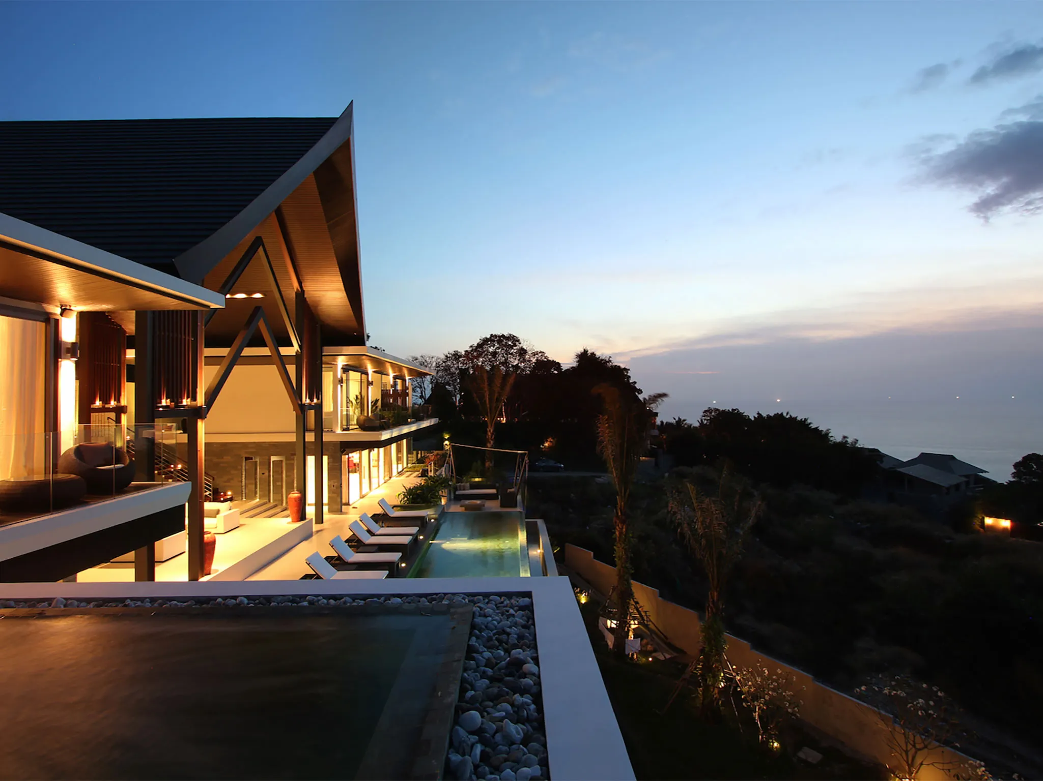 Villa Saan - View from master bedroom