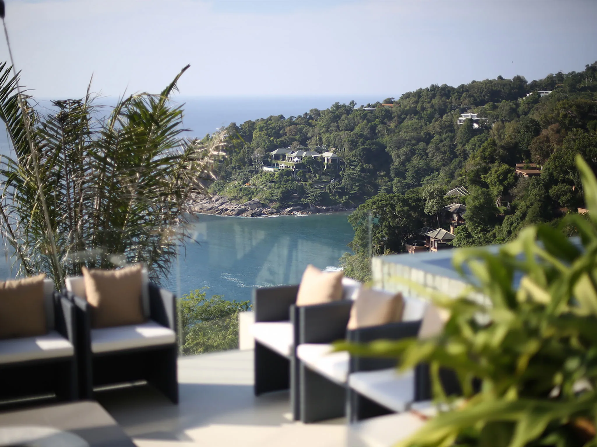 Villa Saan - View from outdoor area