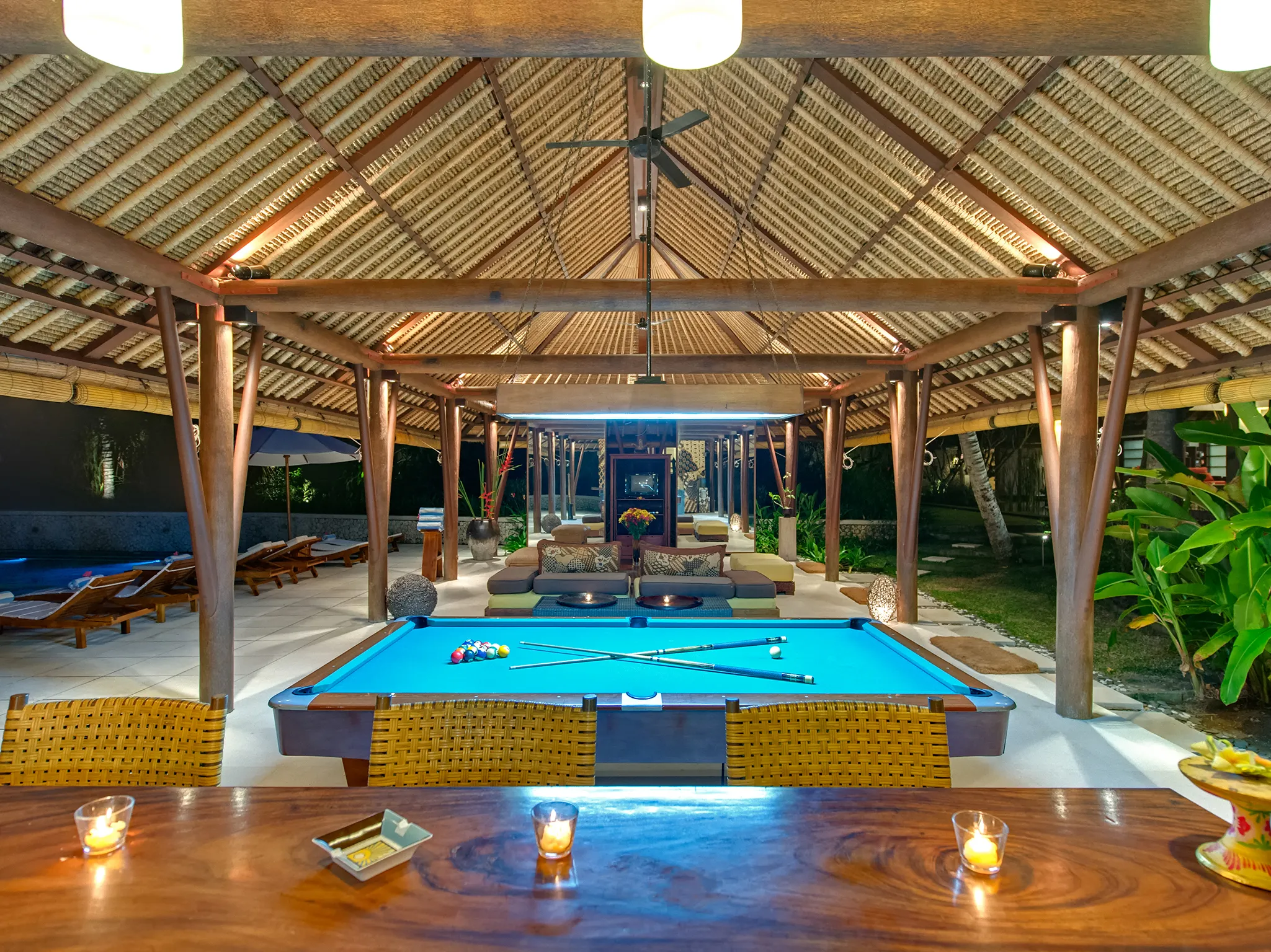 Villa Samadhana - Pool table
