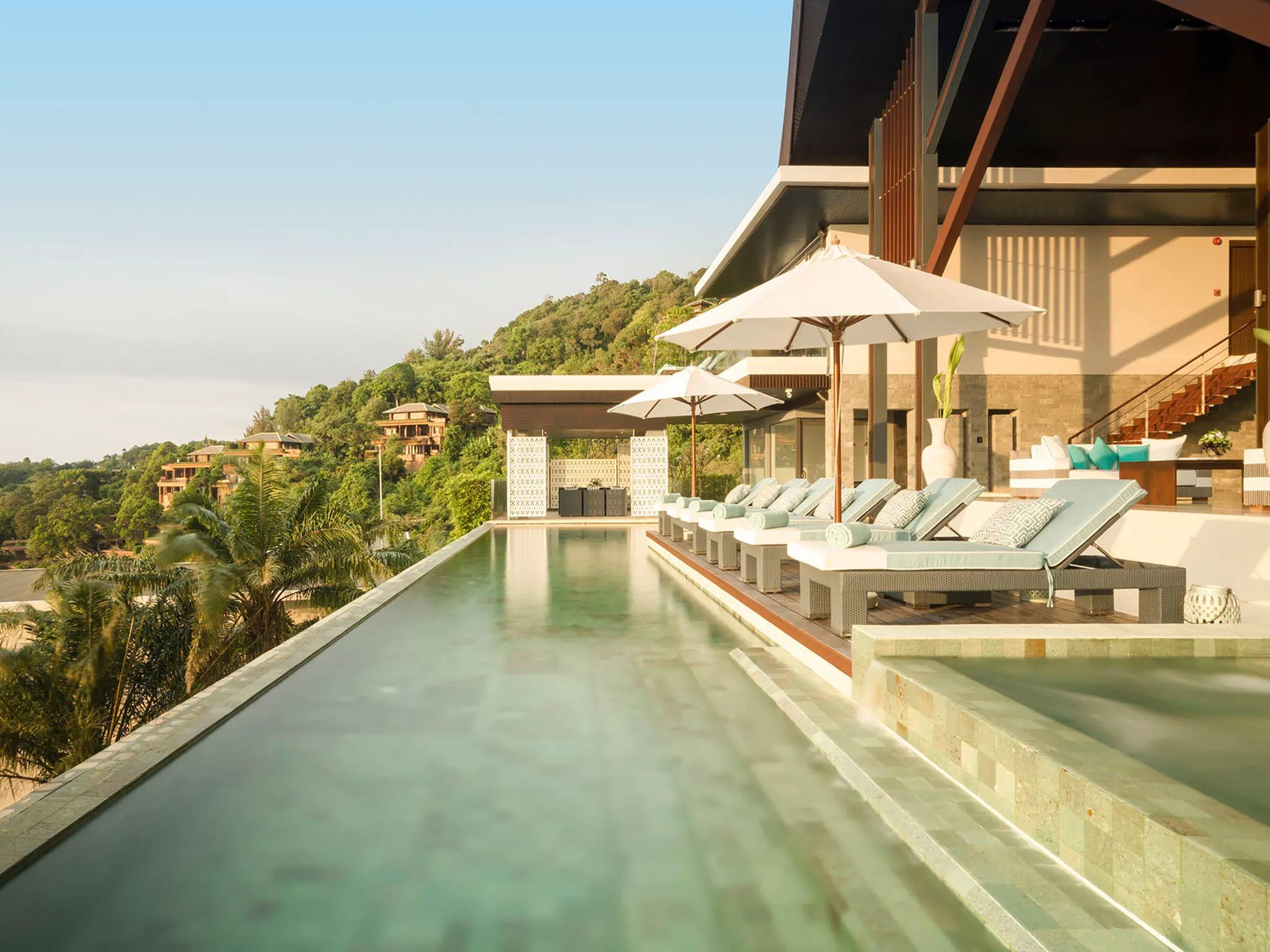 Villa Samira - Poolside lounging