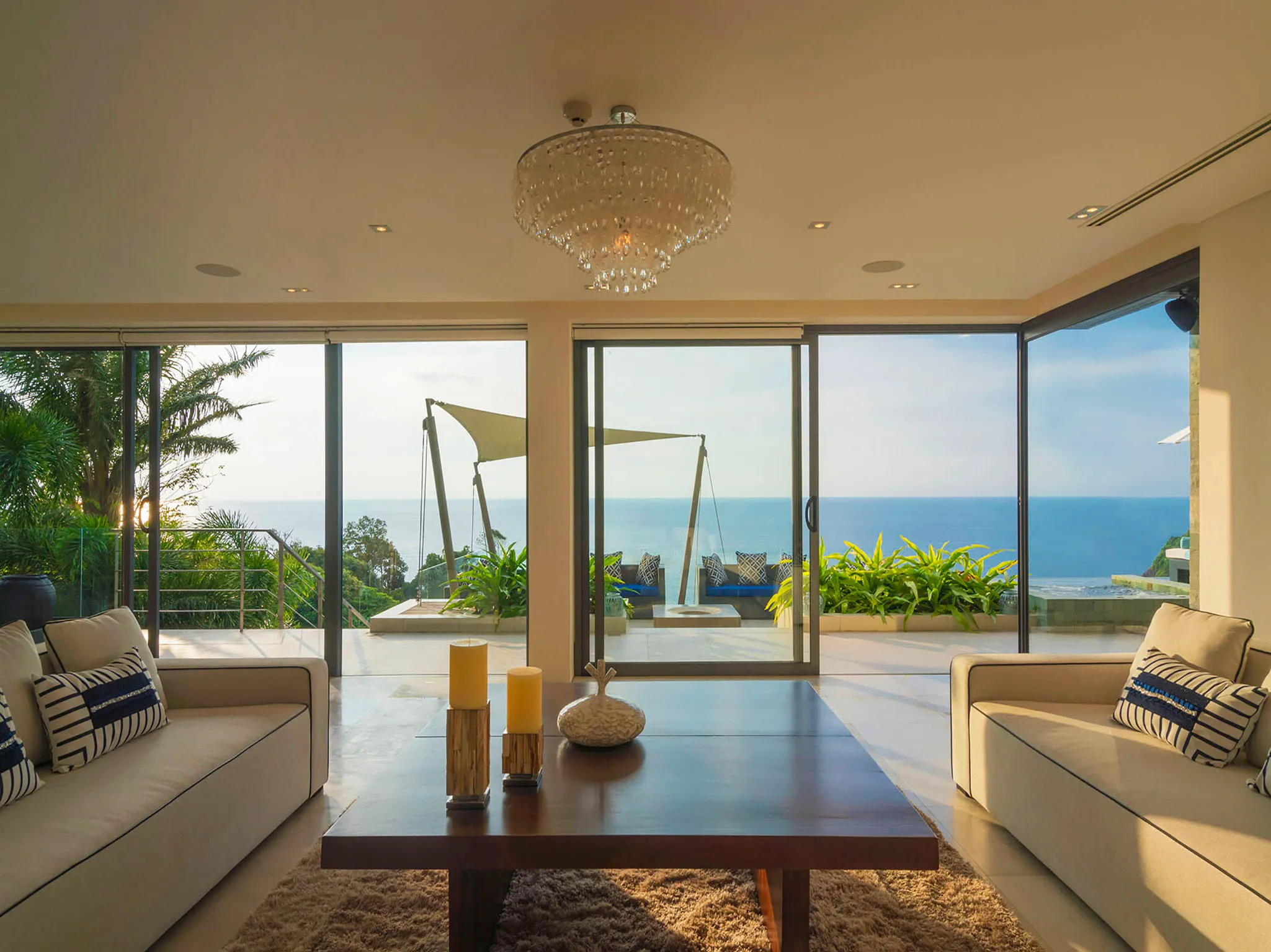Villa Samira - Living area sea view