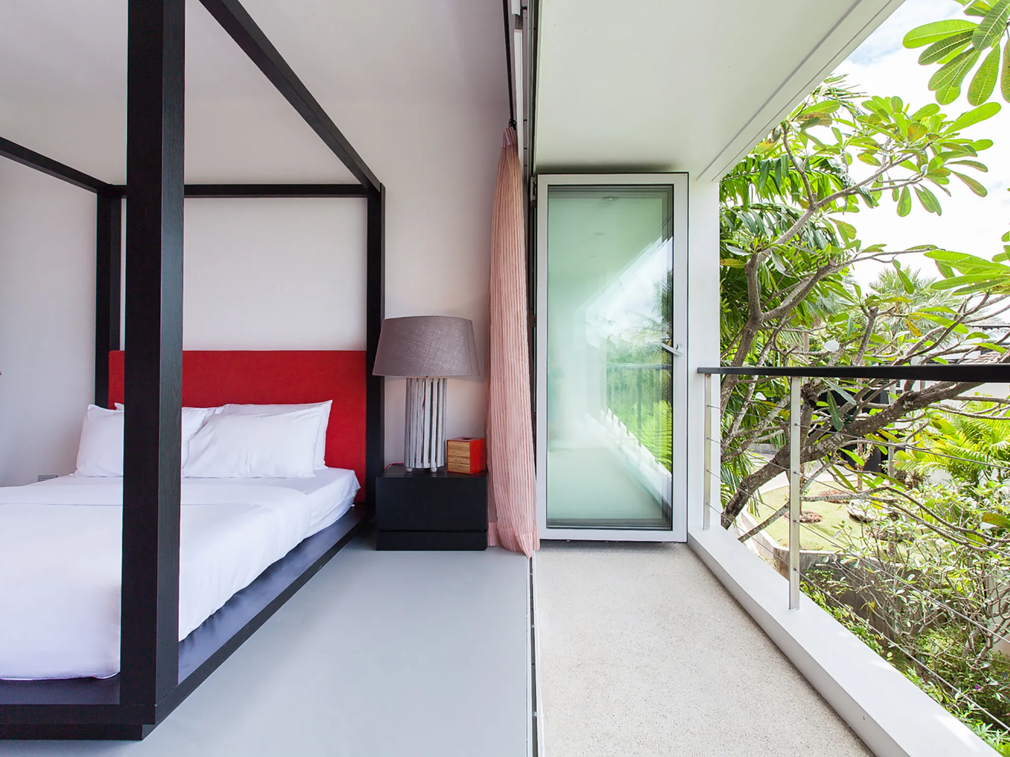 Villa Sammasan  - Guest bedroom two outlook