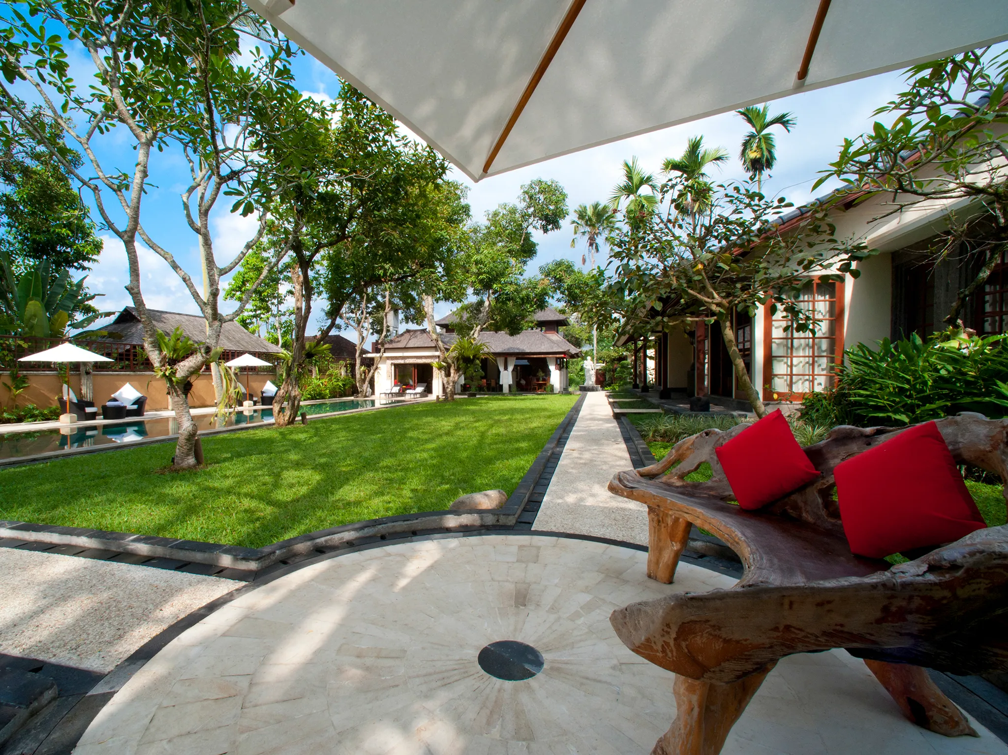 Villa San - View from temple