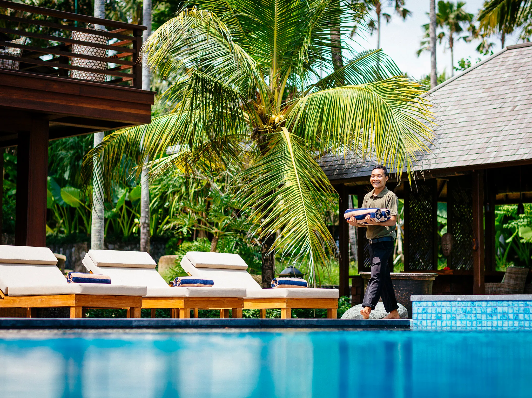 Villa Semarapura - Happy smiley staff