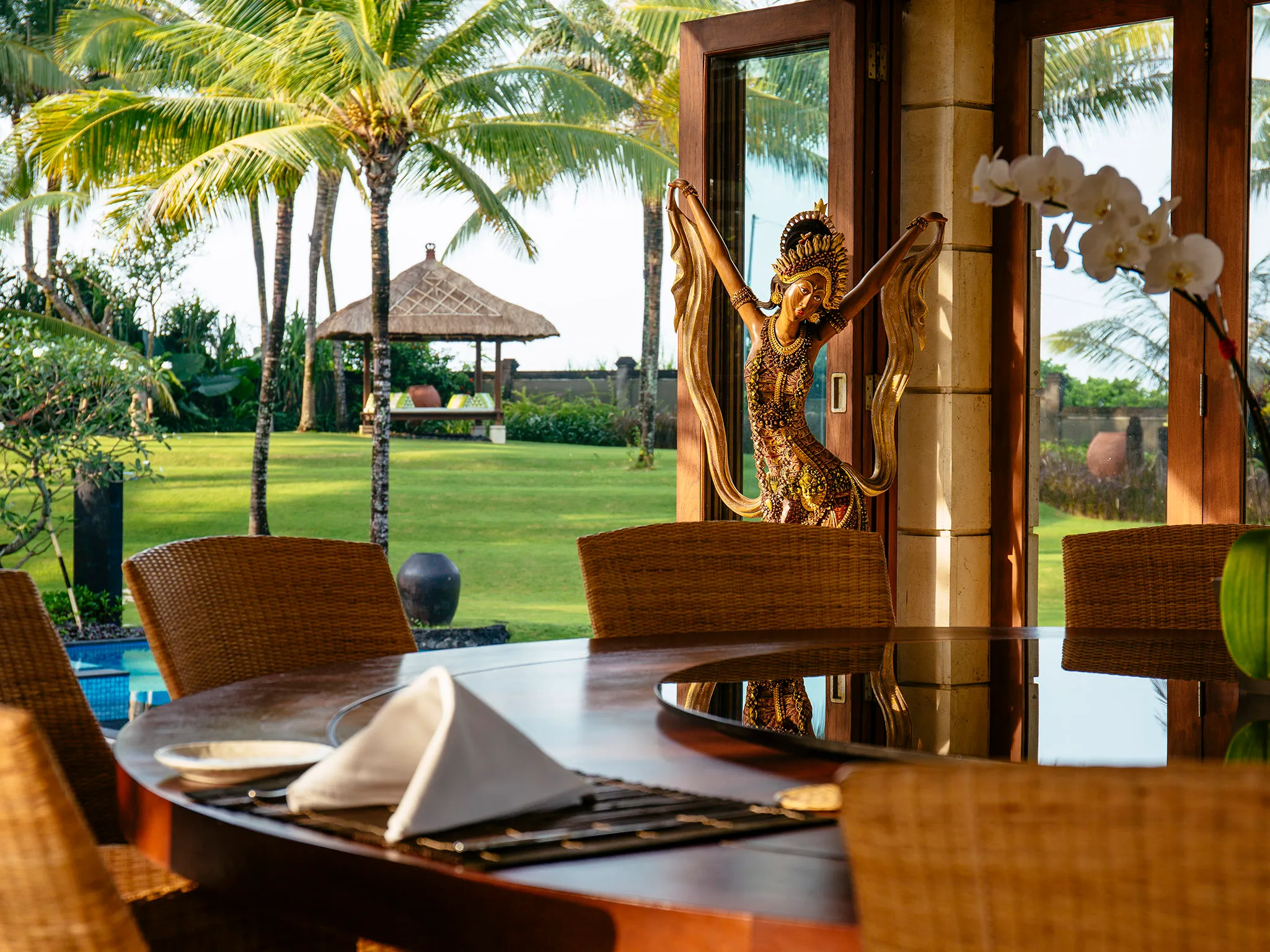 Villa Semarapura - Air-conditioned dining