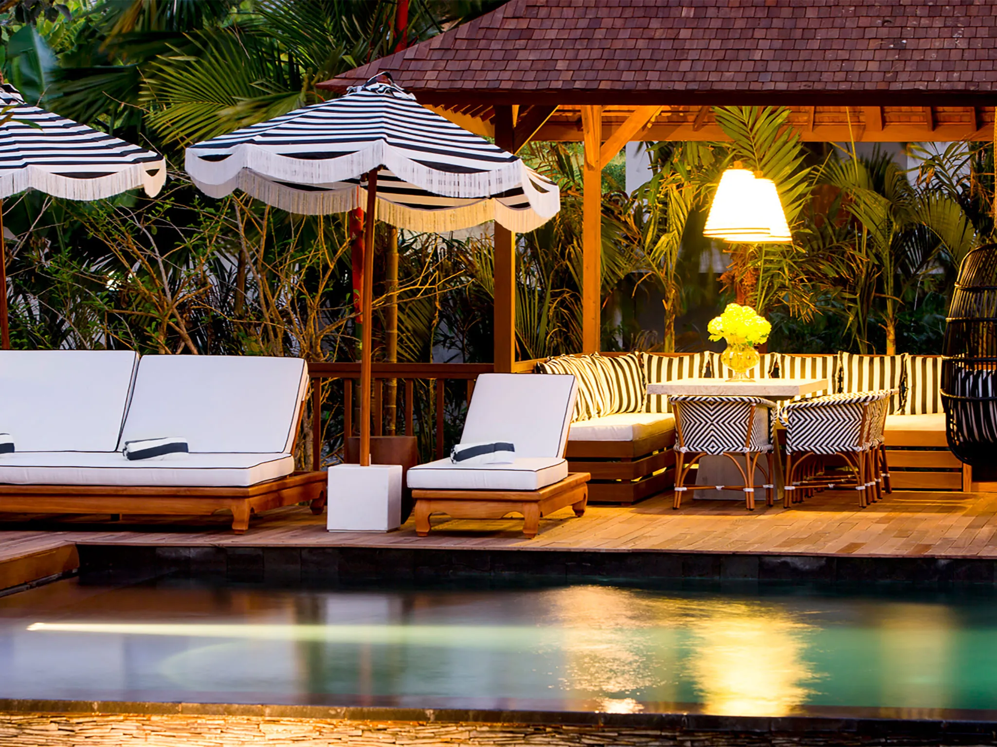 Villa Simona Oasis - Evening relaxation