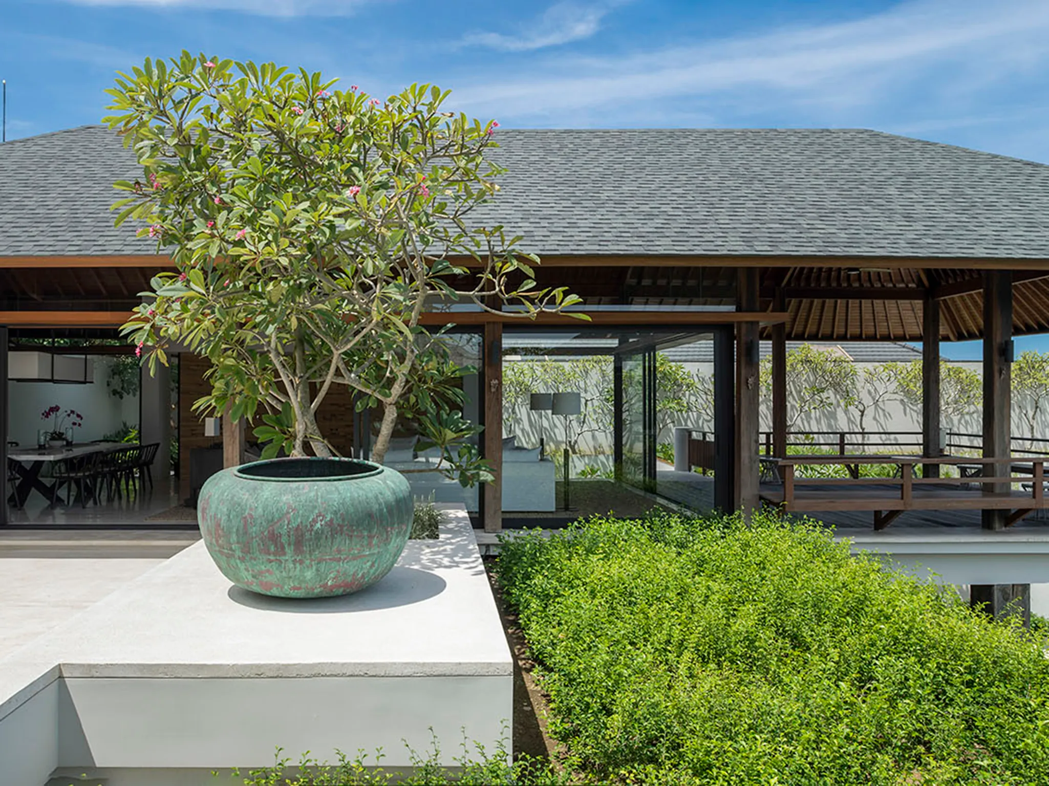 Sohamsa Estate - Villa Soham - Entrance area