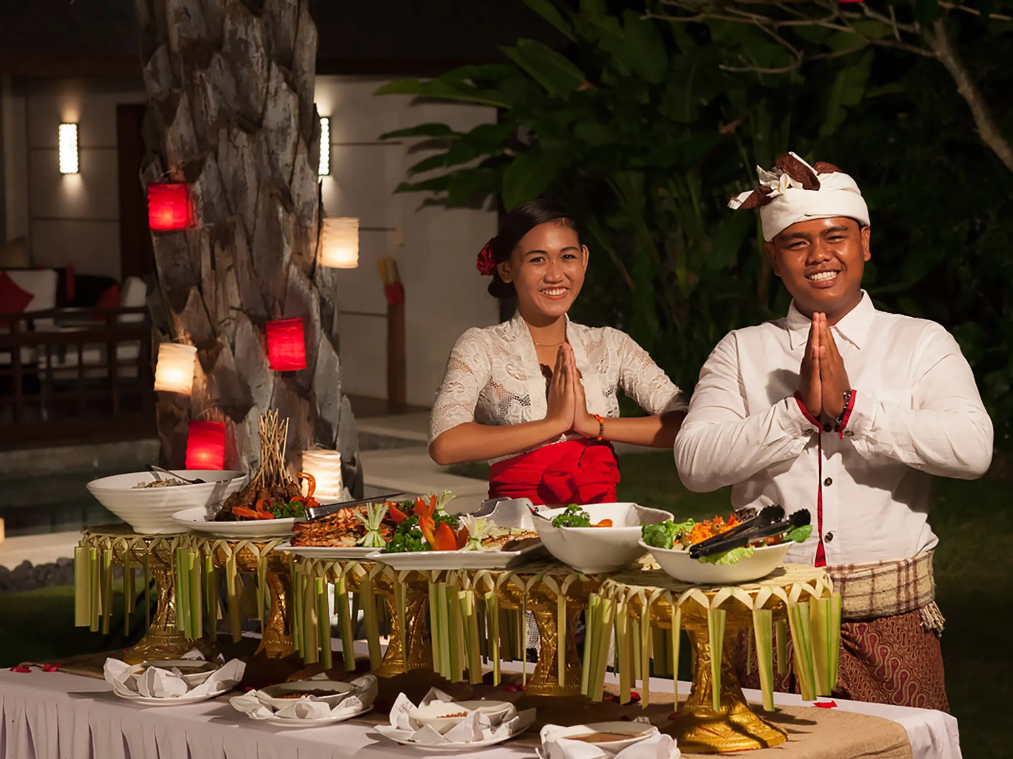 The Beji - Dinner welcoming