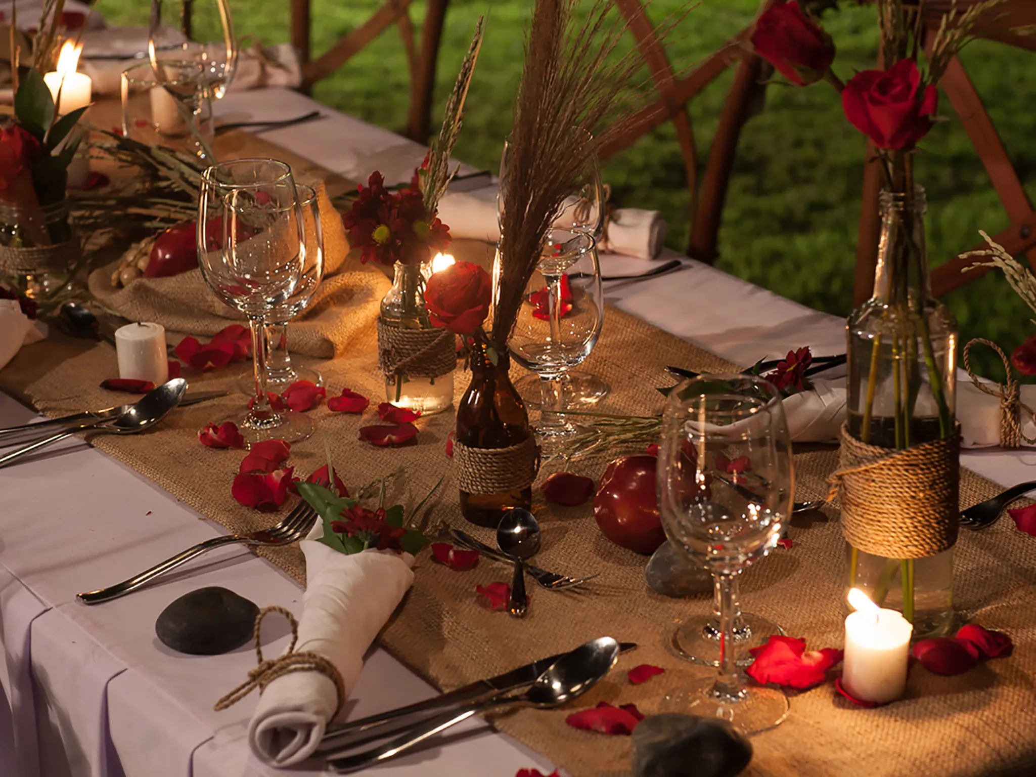 The Beji - Special event dining table setup
