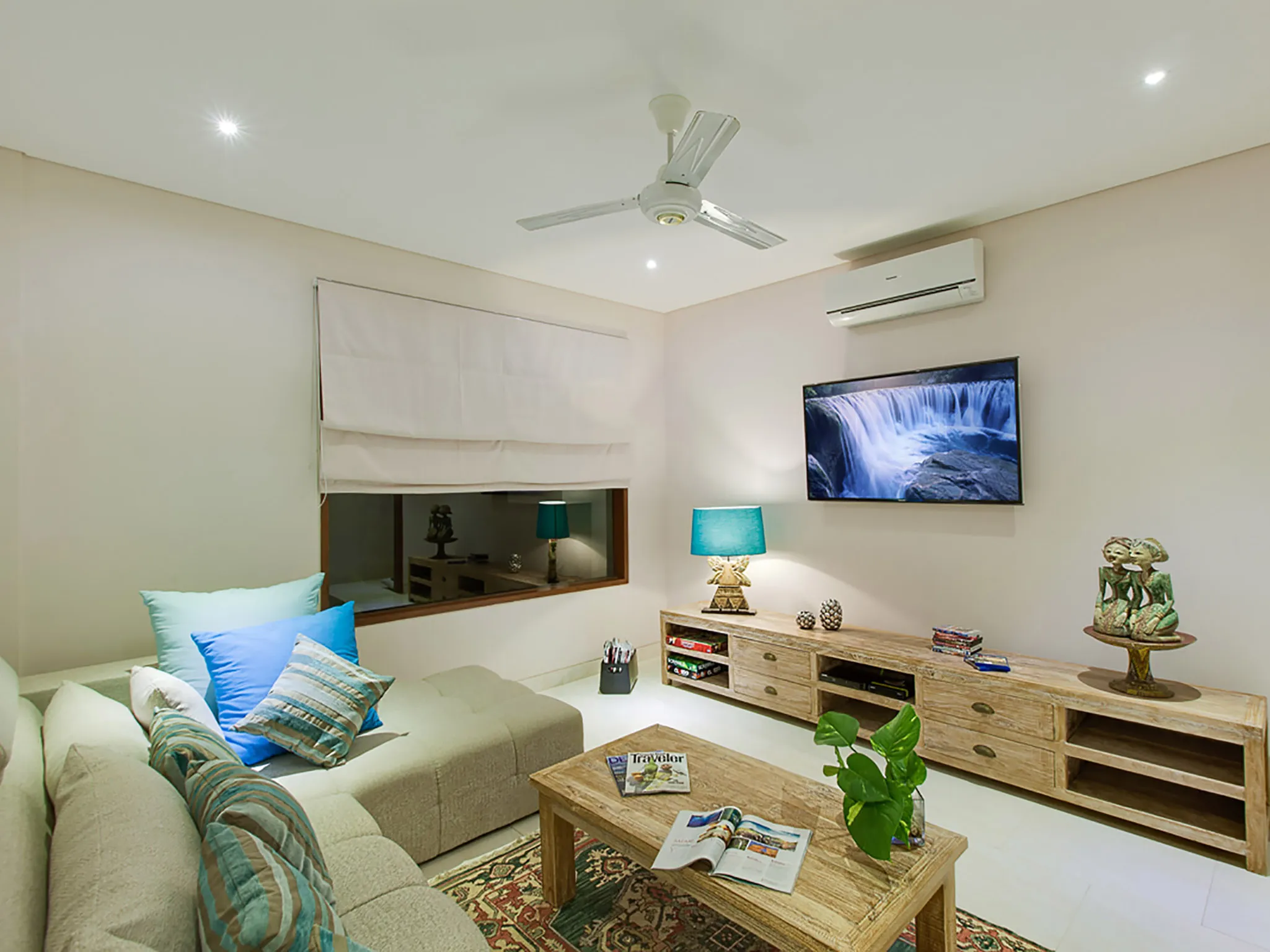 Villa Tirta Nila - The TV lounge