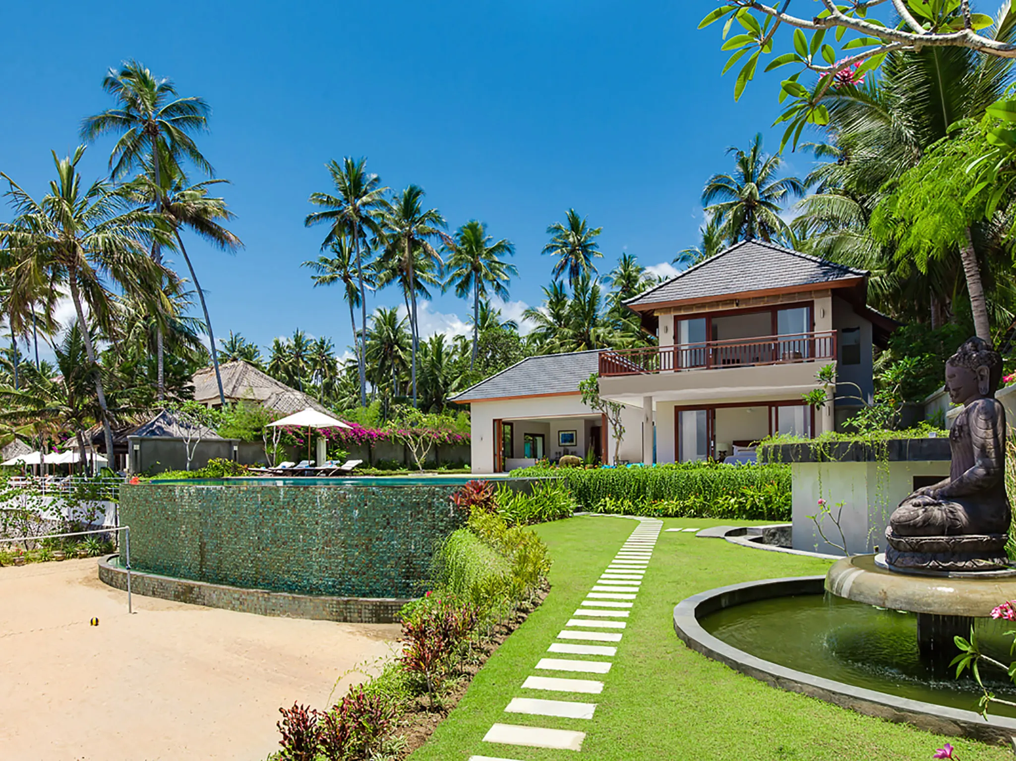 Villa Tirta Nila - View from oceanside